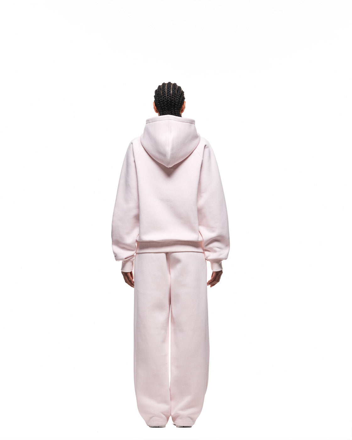 ZIP HOODIE SEASHELL PINK