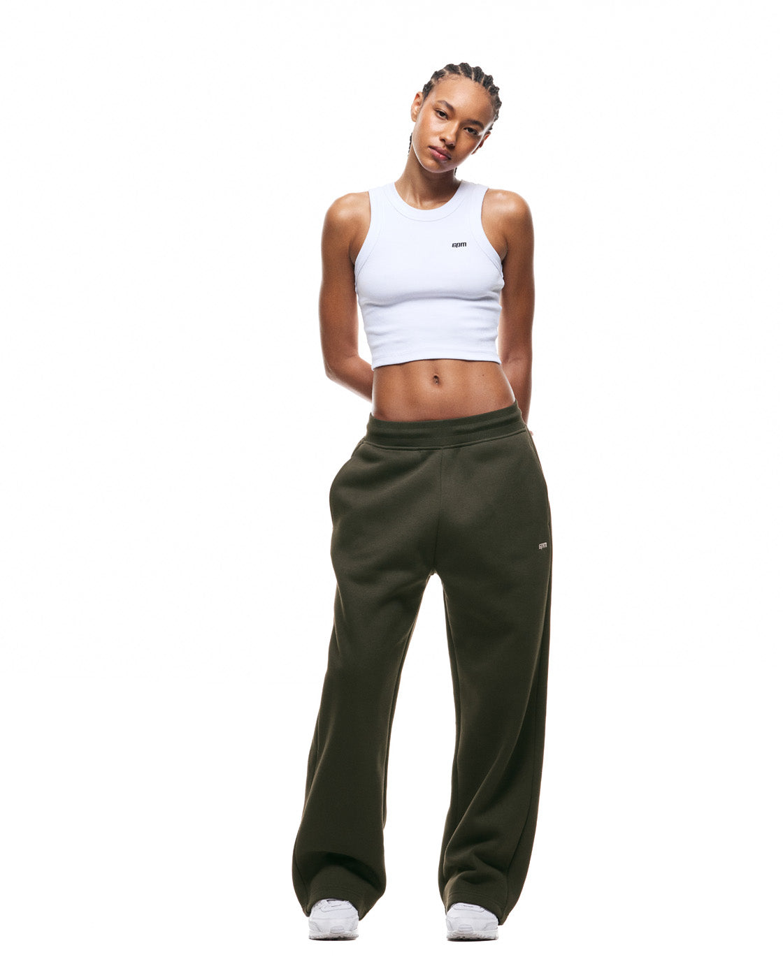 OPEN LEG JOGGER PINE SHADOW