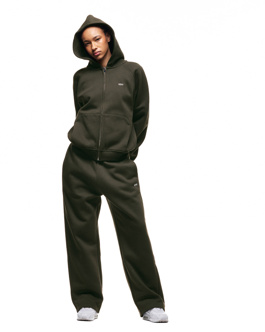 ZIP HOODIE PINE SHADOW