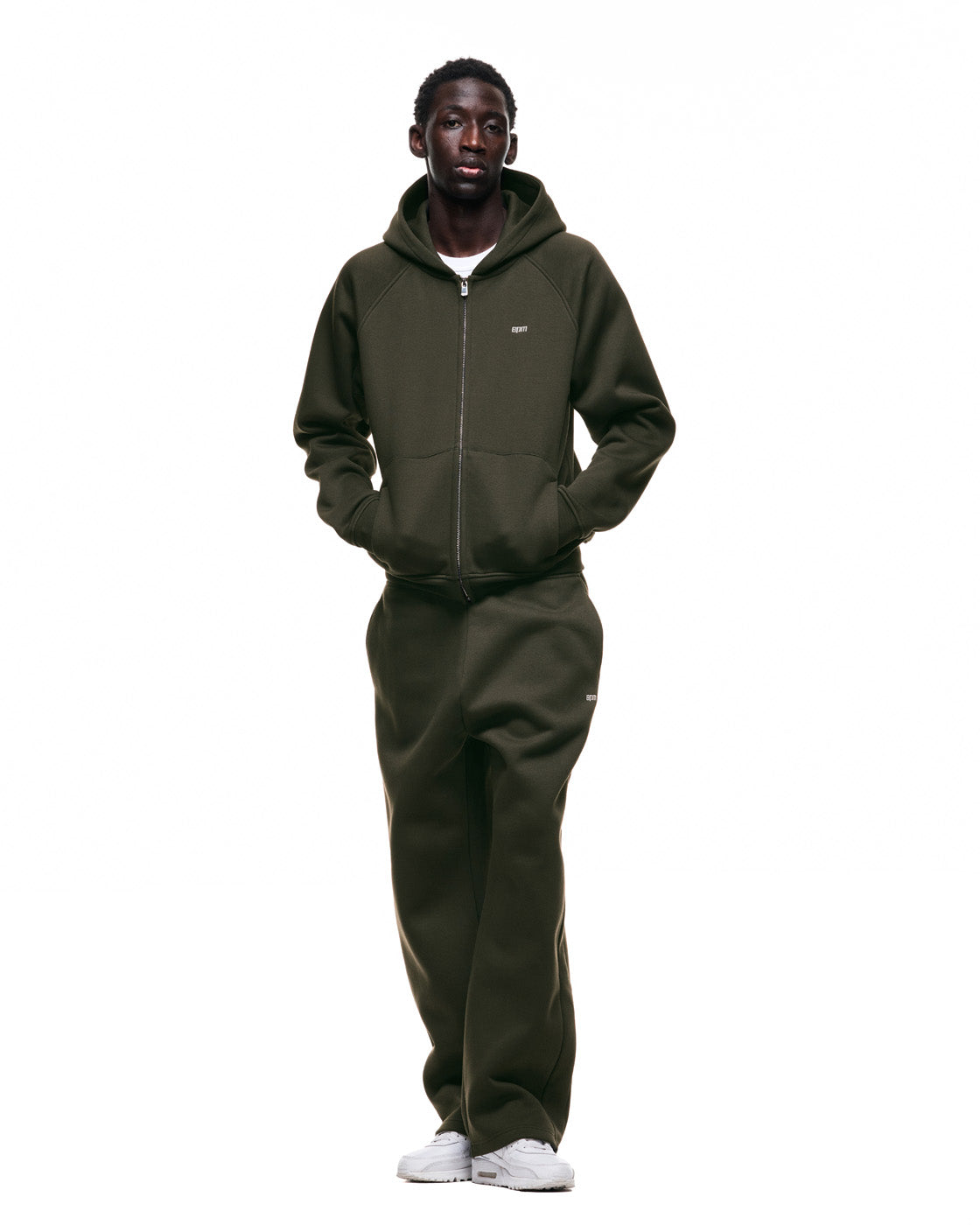 ZIP HOODIE PINE SHADOW