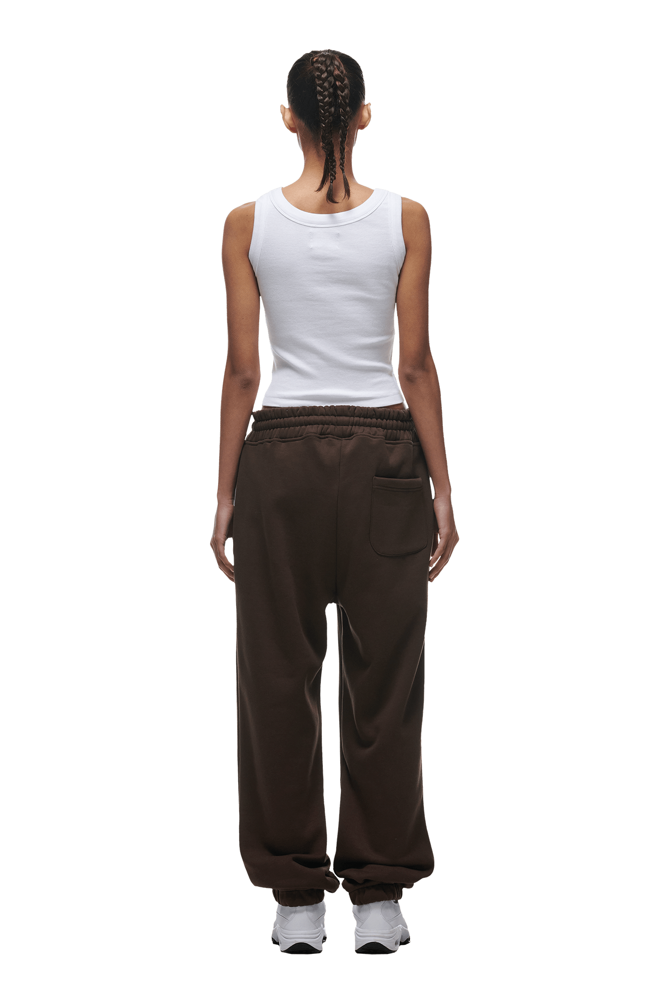CUFF JOGGER CHOCOLATE BROWN