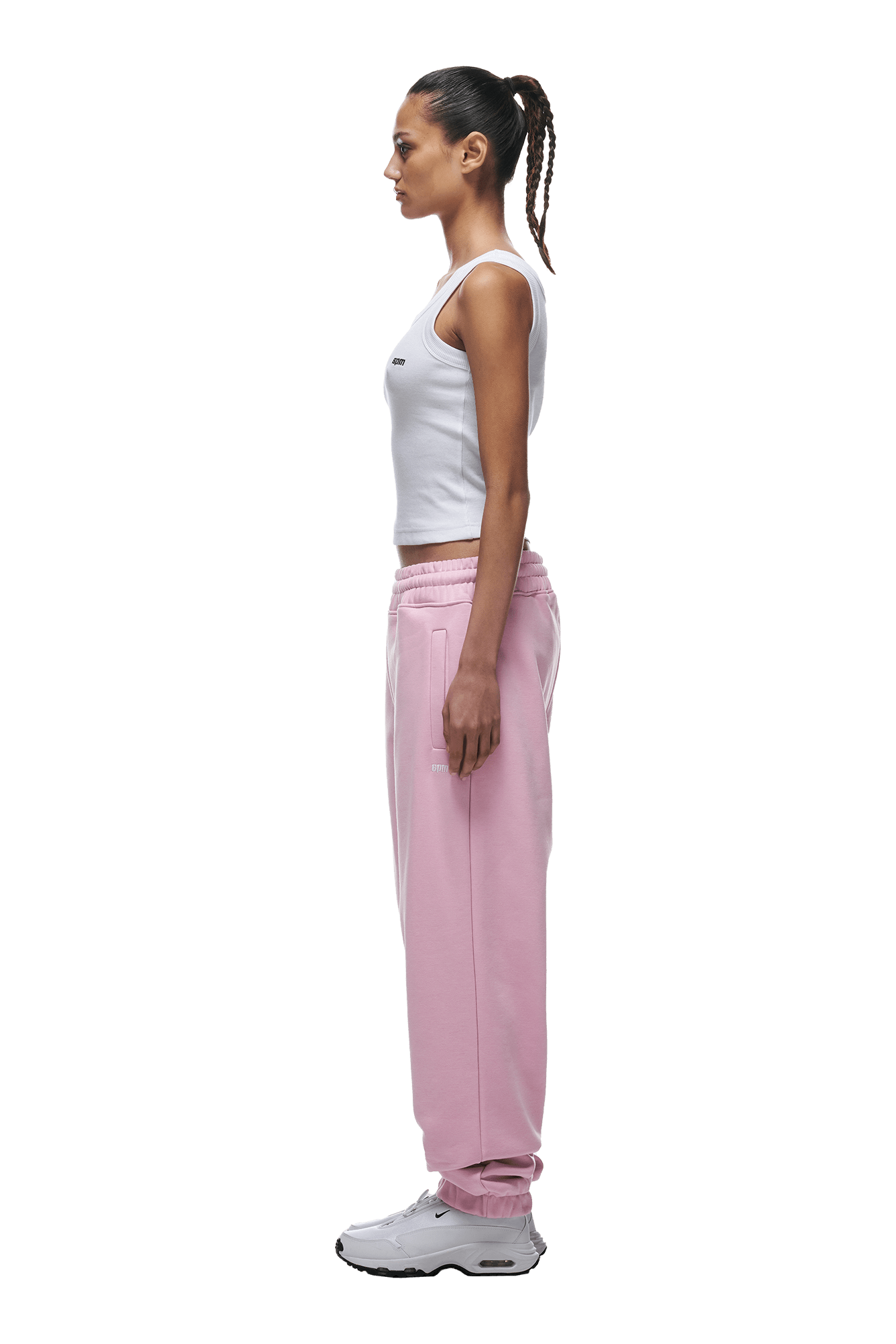 CUFF JOGGER BABY PINK