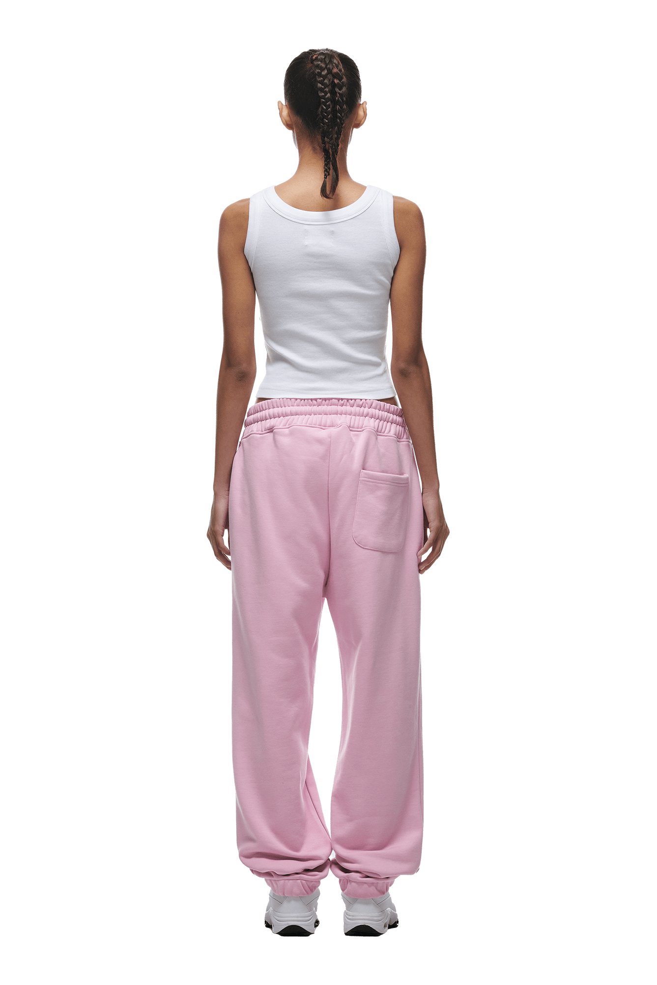 CUFF JOGGER BABY PINK