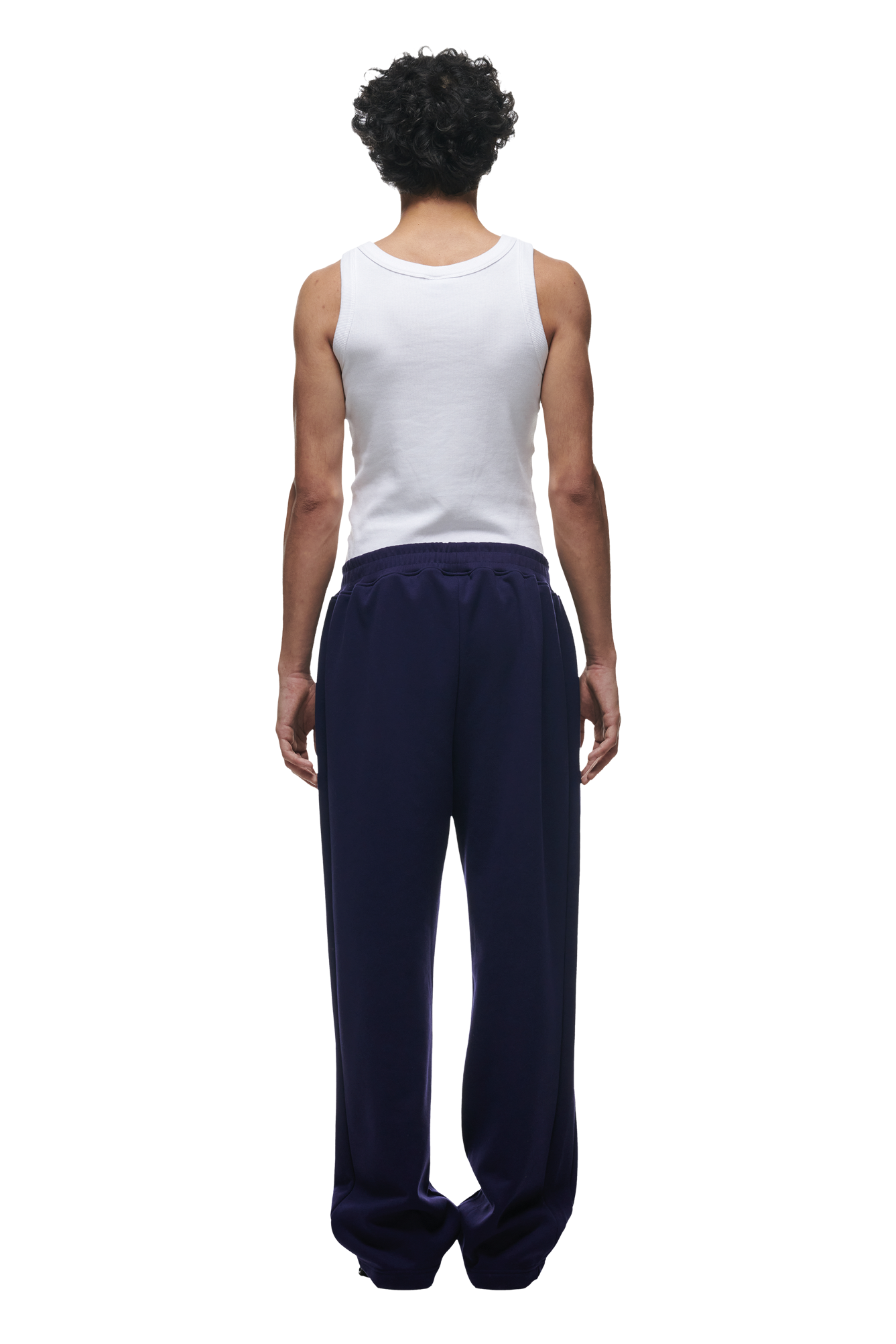 OPEN LEG JOGGER ORBIT BLUE