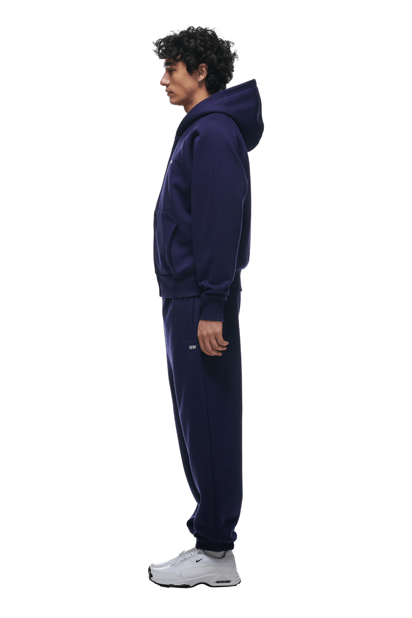 ZIP HOODIE ORBIT BLUE