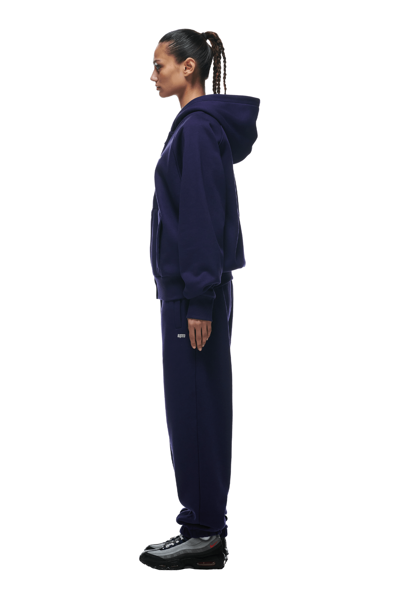 ZIP HOODIE ORBIT BLUE
