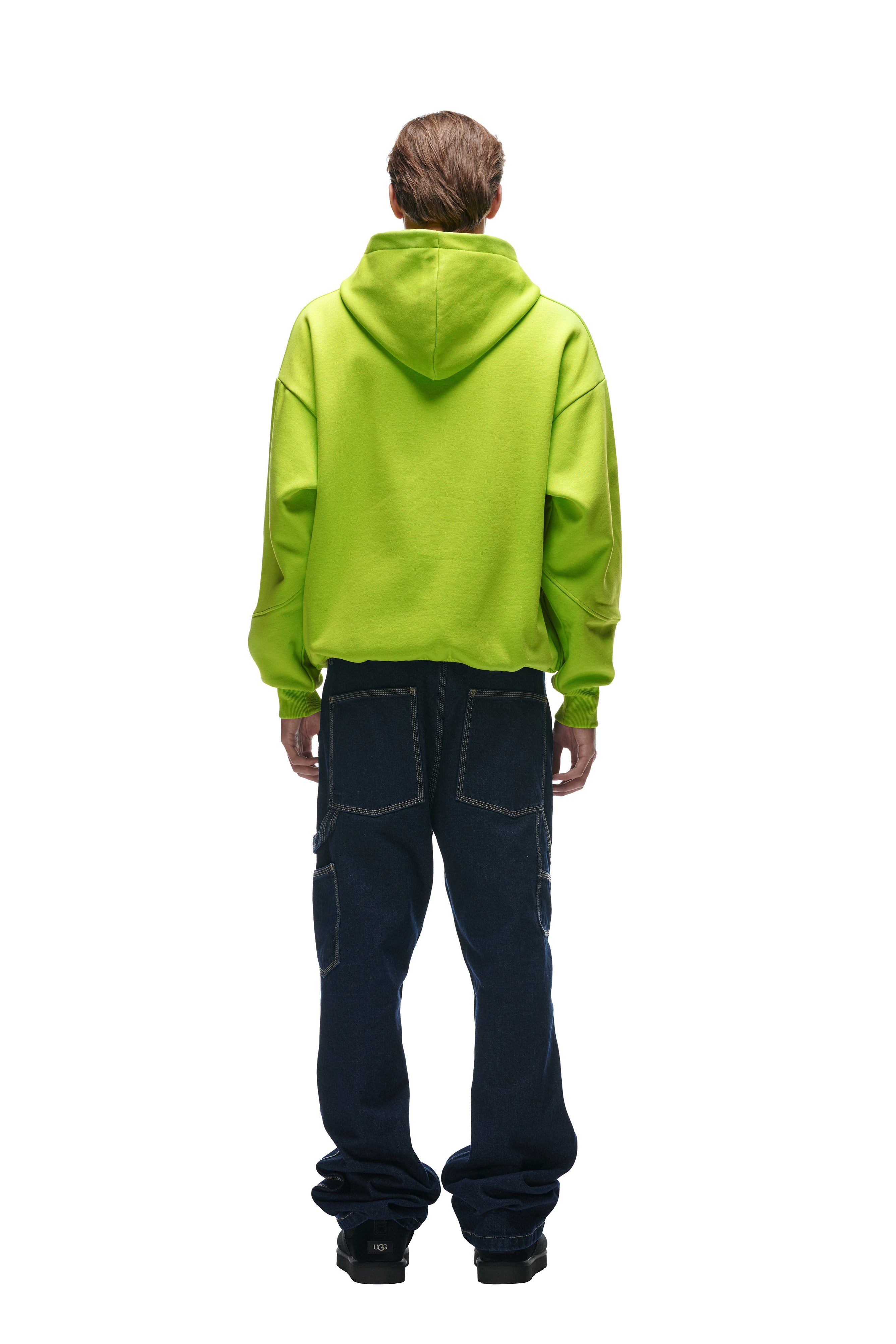 DOUBLE HOODIE LIME