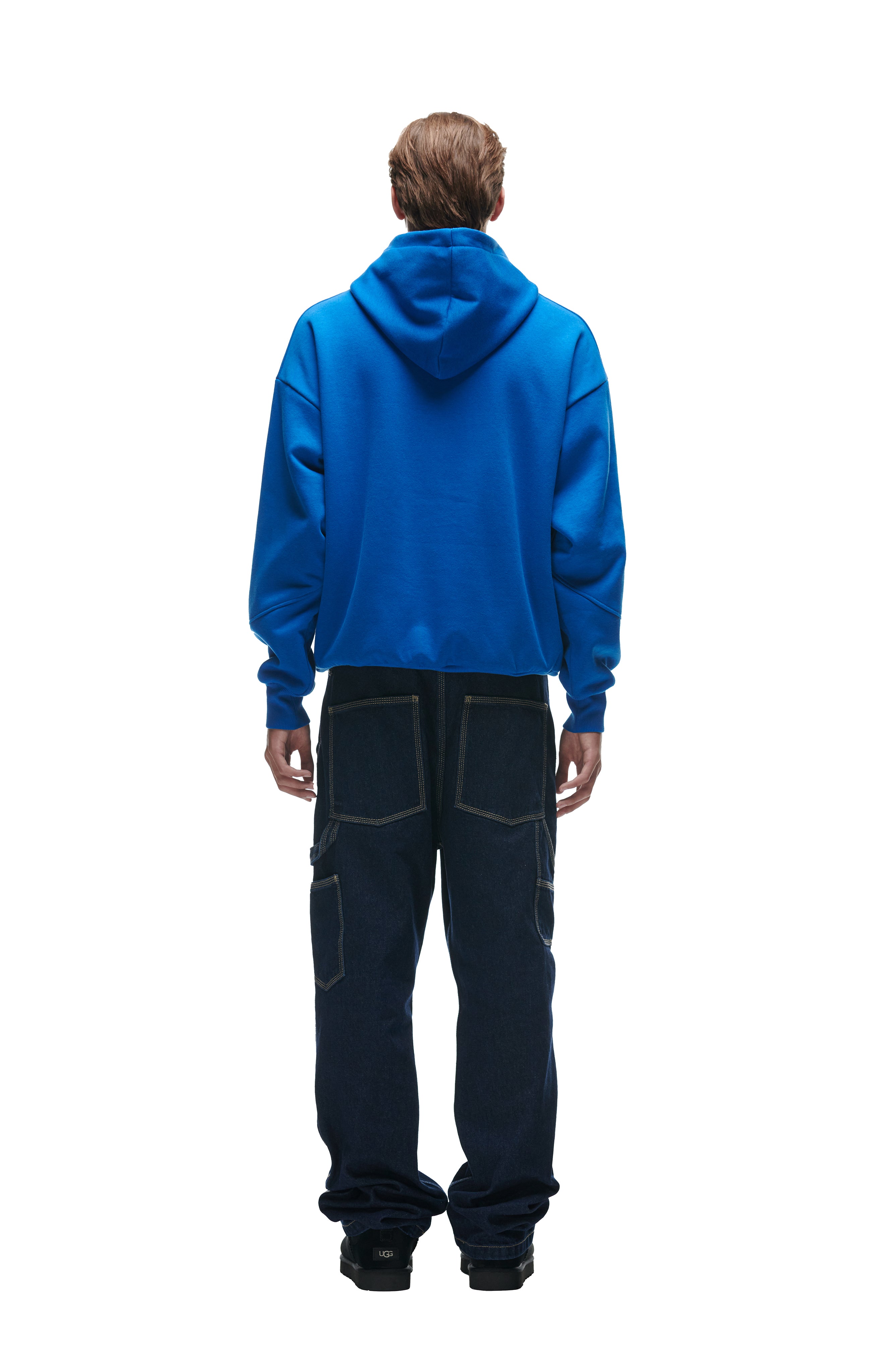 DOUBLE HOODIE ROYAL BLUE