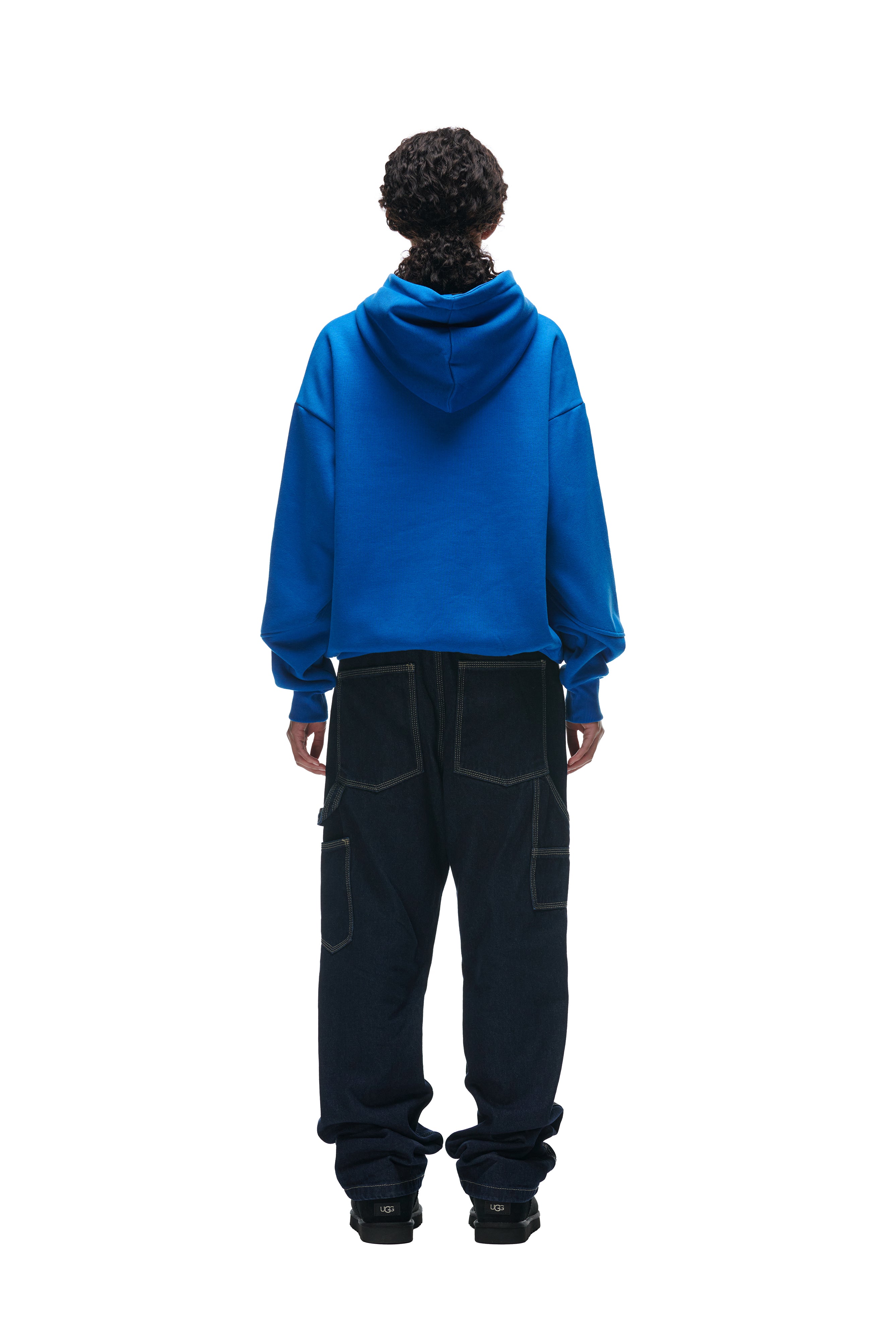 DOUBLE HOODIE ROYAL BLUE