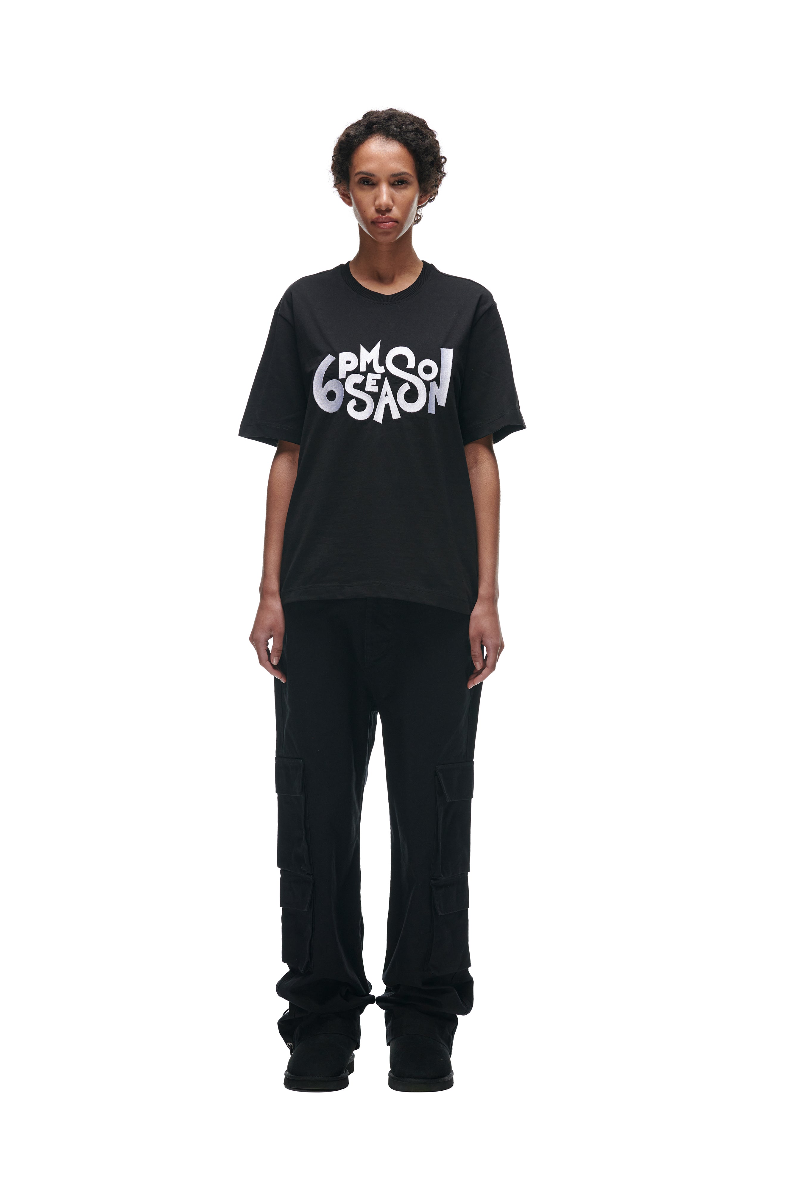 PLAY LOGO T-SHIRT BLACK