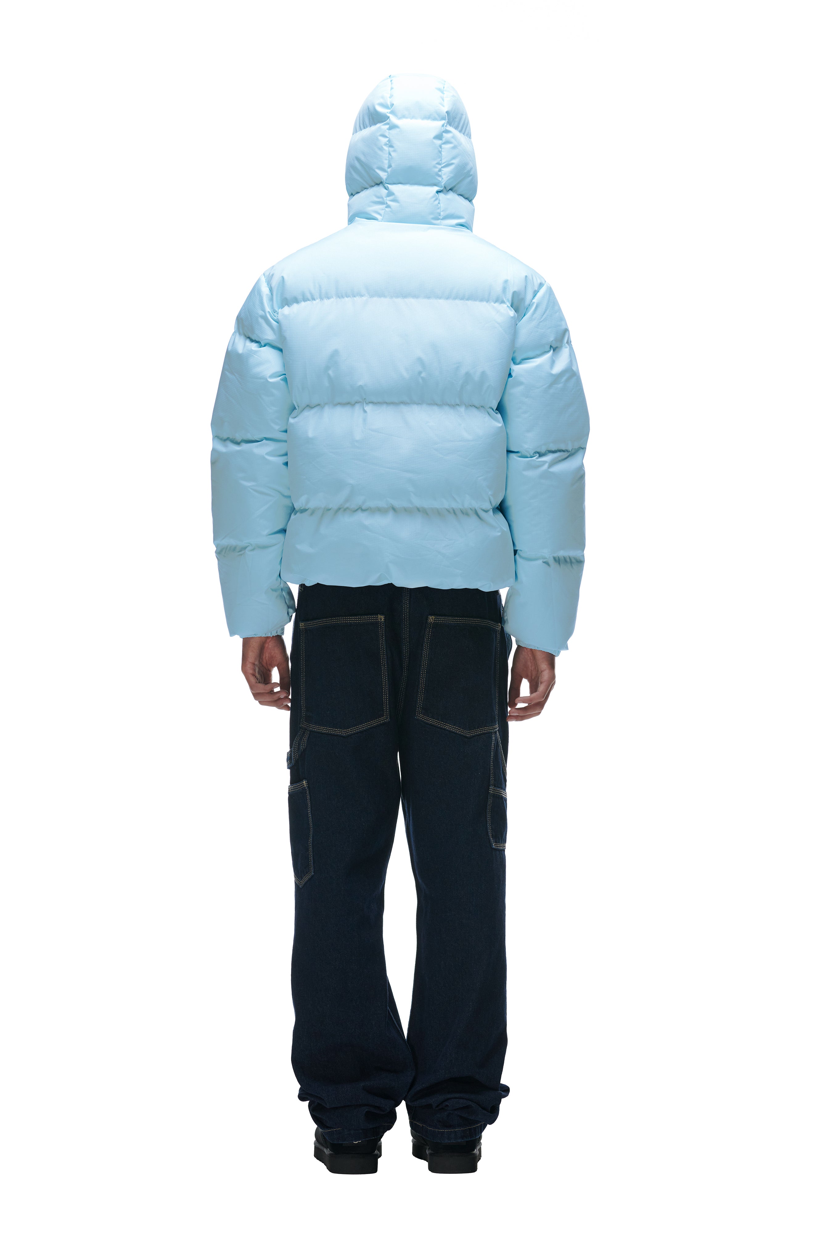 PUFFER JACKET ICE BLUE