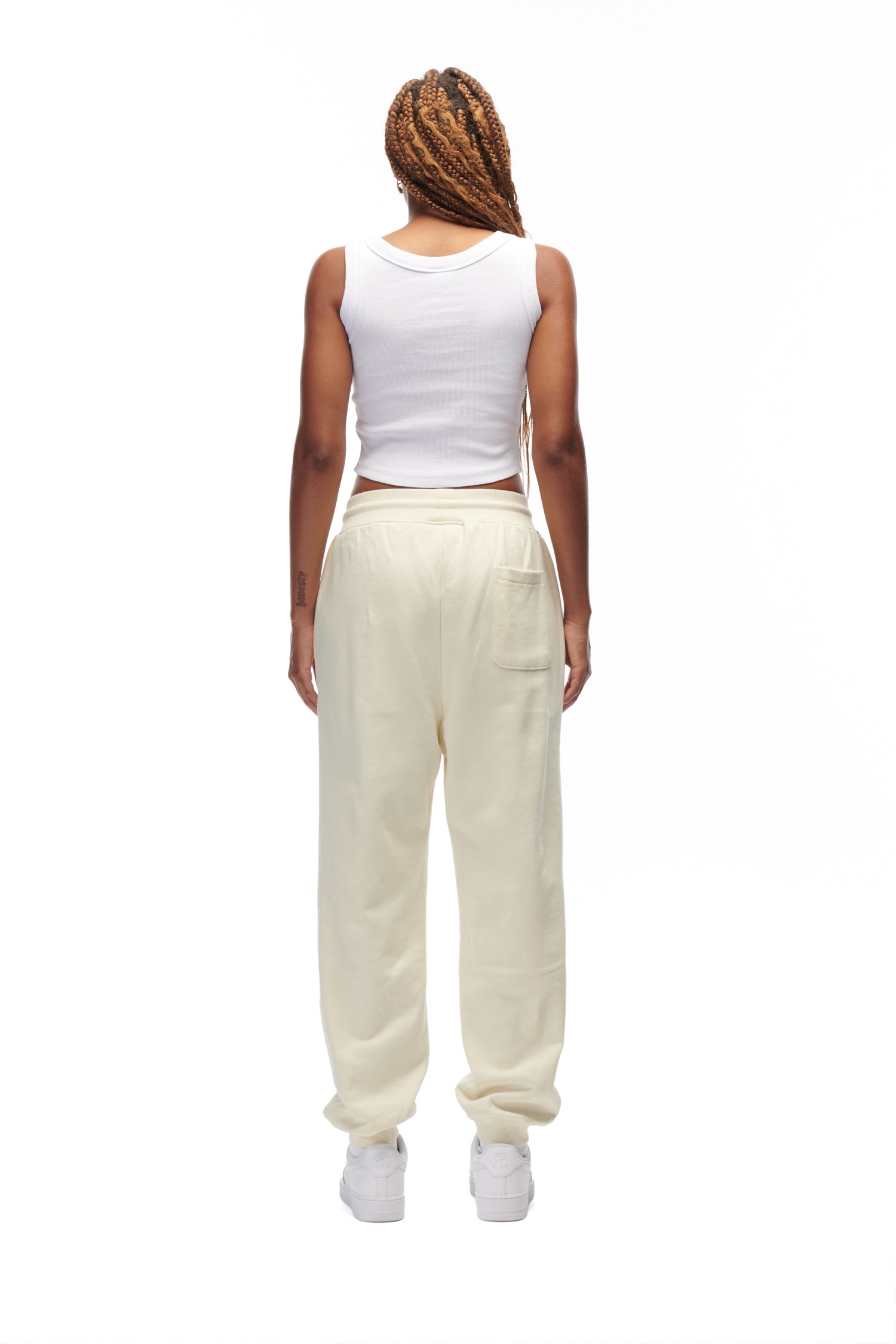LOGO JOGGER CREAM