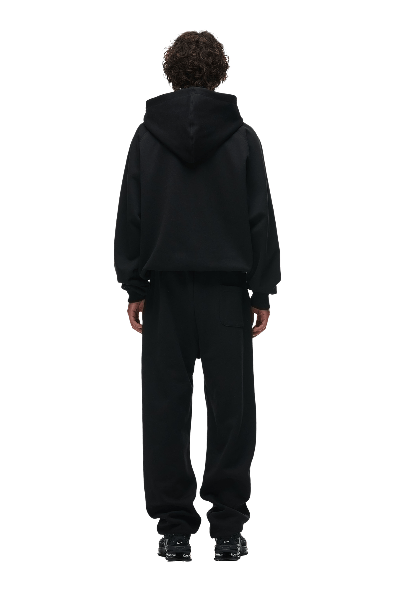 ZIP HOODIE BLACK