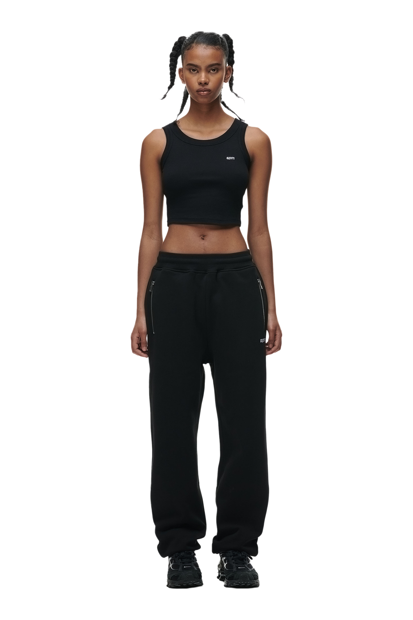 CROP TOP BLACK (SINGLE)