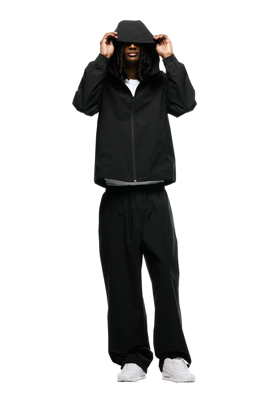 LIL CALM TRACK JACKET BLACK