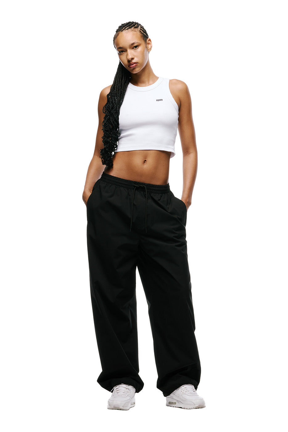 LIL CALM TRACK PANTS BLACK