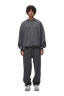 CREWNECK ANTHRACITE
