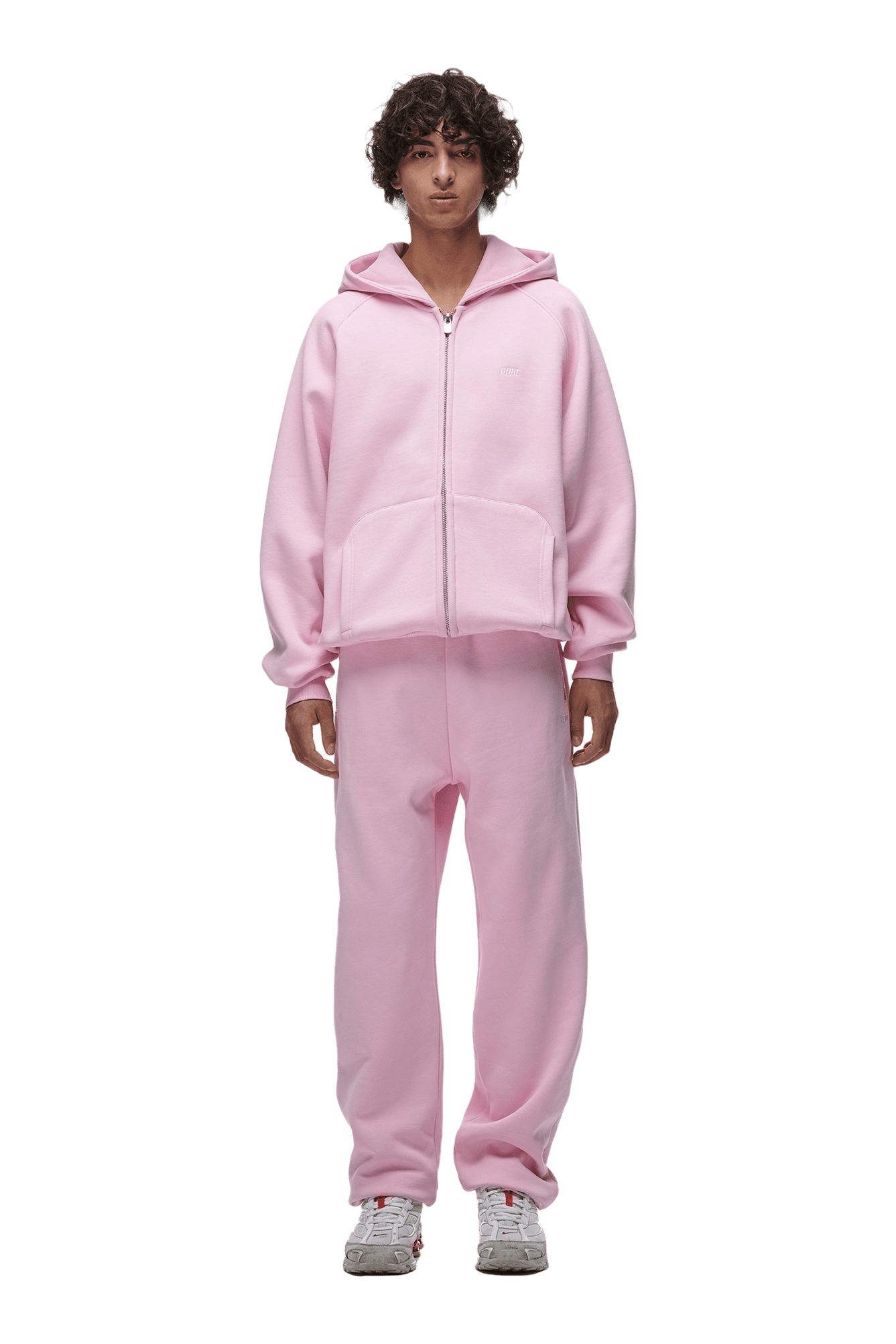 Zip Hoodie Pink