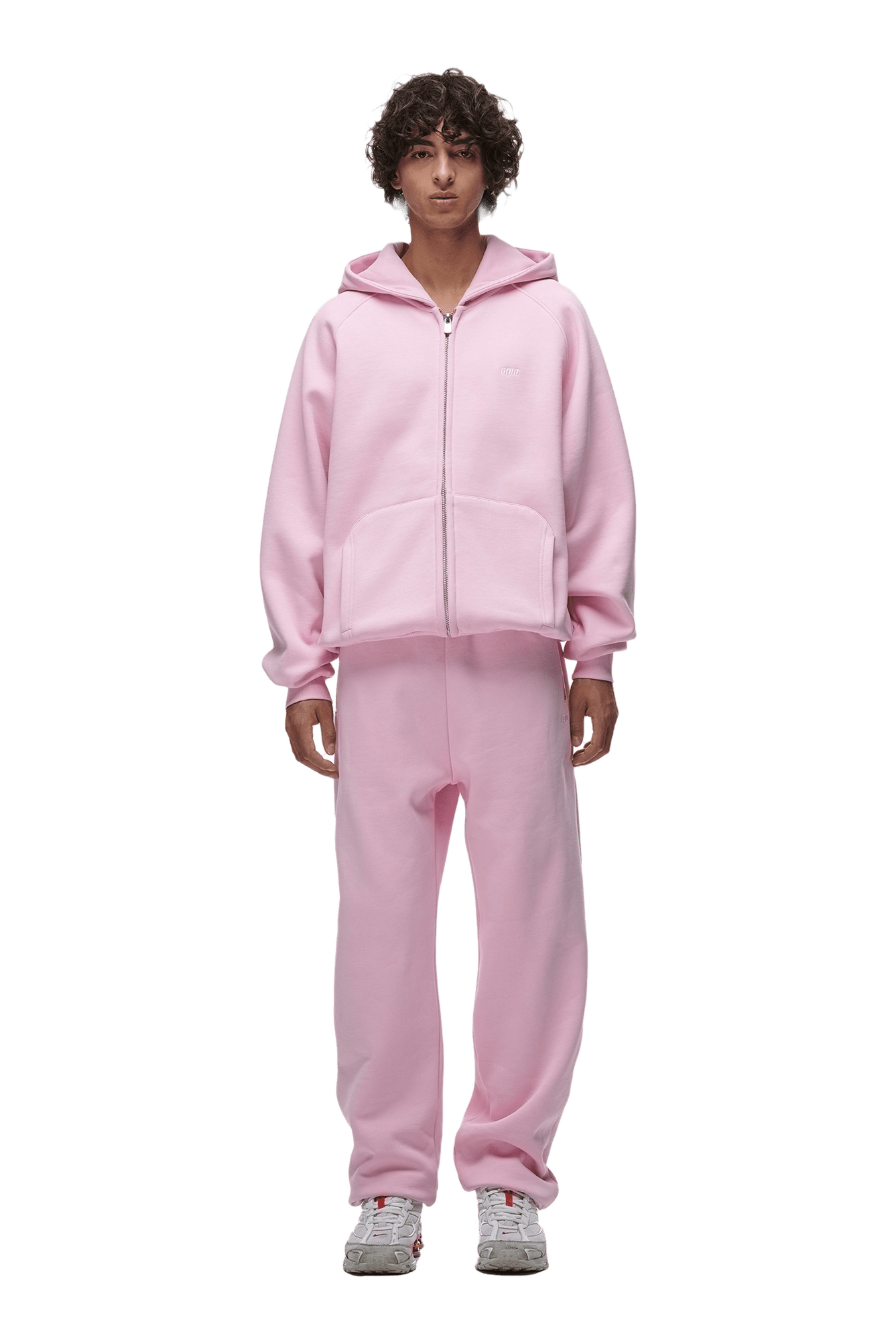 ZIP HOODIE PINK