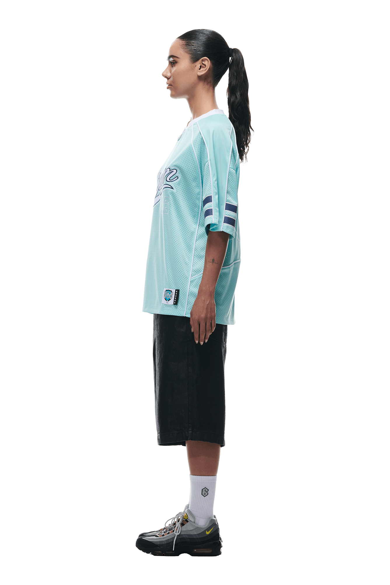 SUMMER FOOTBALL JERSEY TURQUOISE