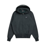 ZIP HOODIE DARK EMERALD