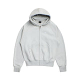 ZIP HOODIE SMOKE GREY