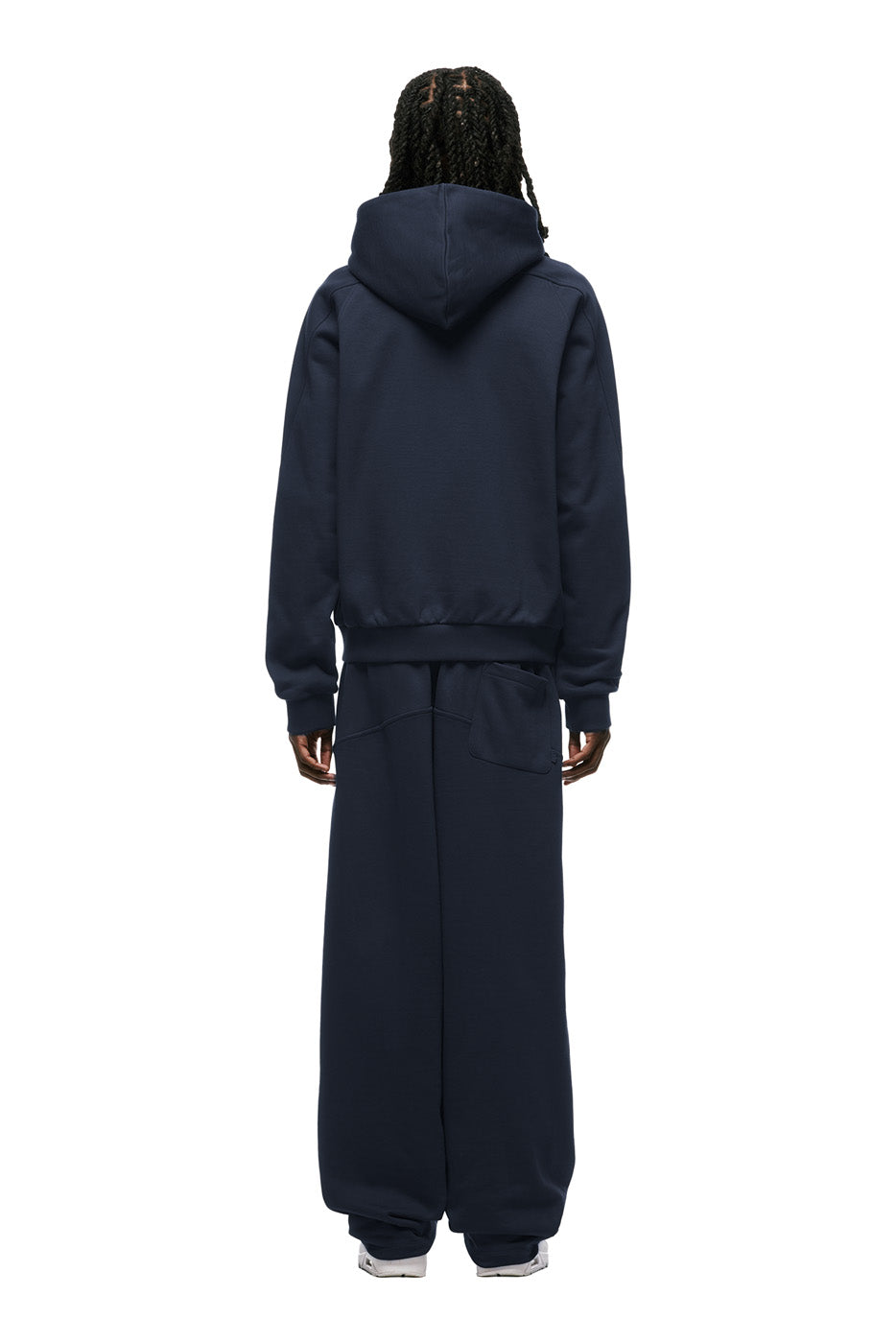 LIL CALM ZIP HOODIE OBSIDIAN BLUE