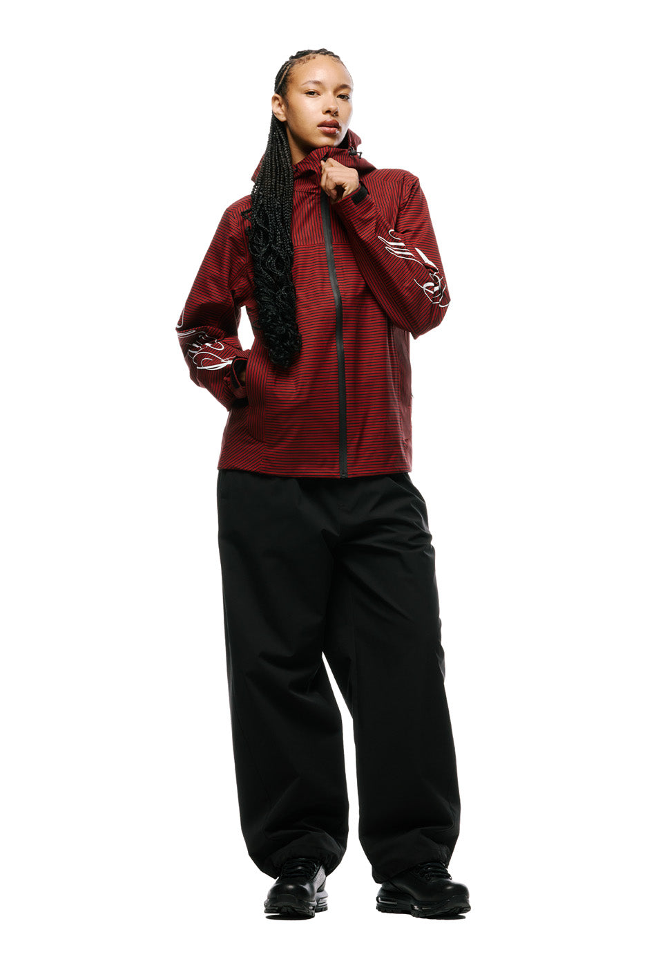 SHELL RAIN JACKET CANDY APPLE