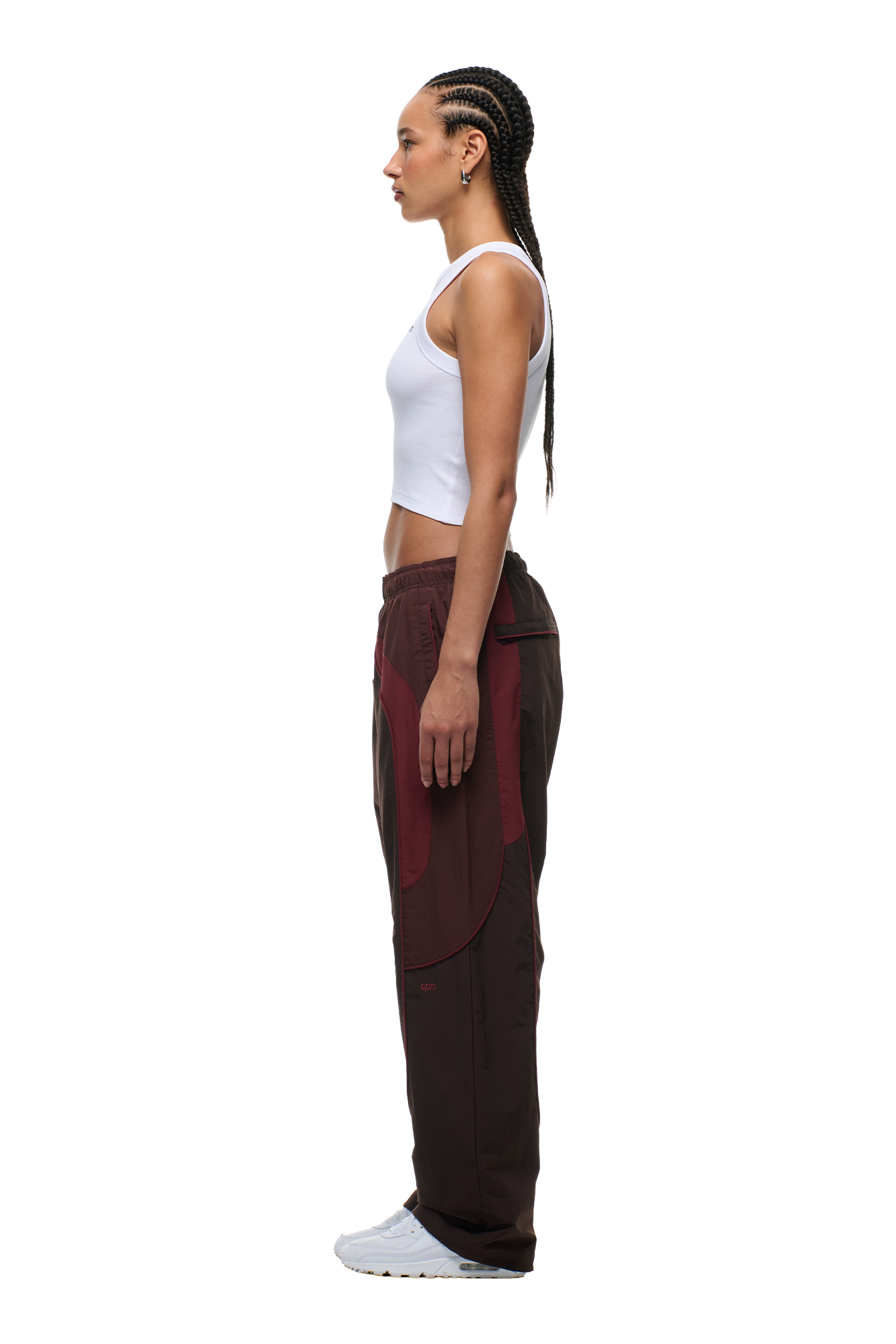 EVERYDAY TRACK PANTS DARK BURGUNDY