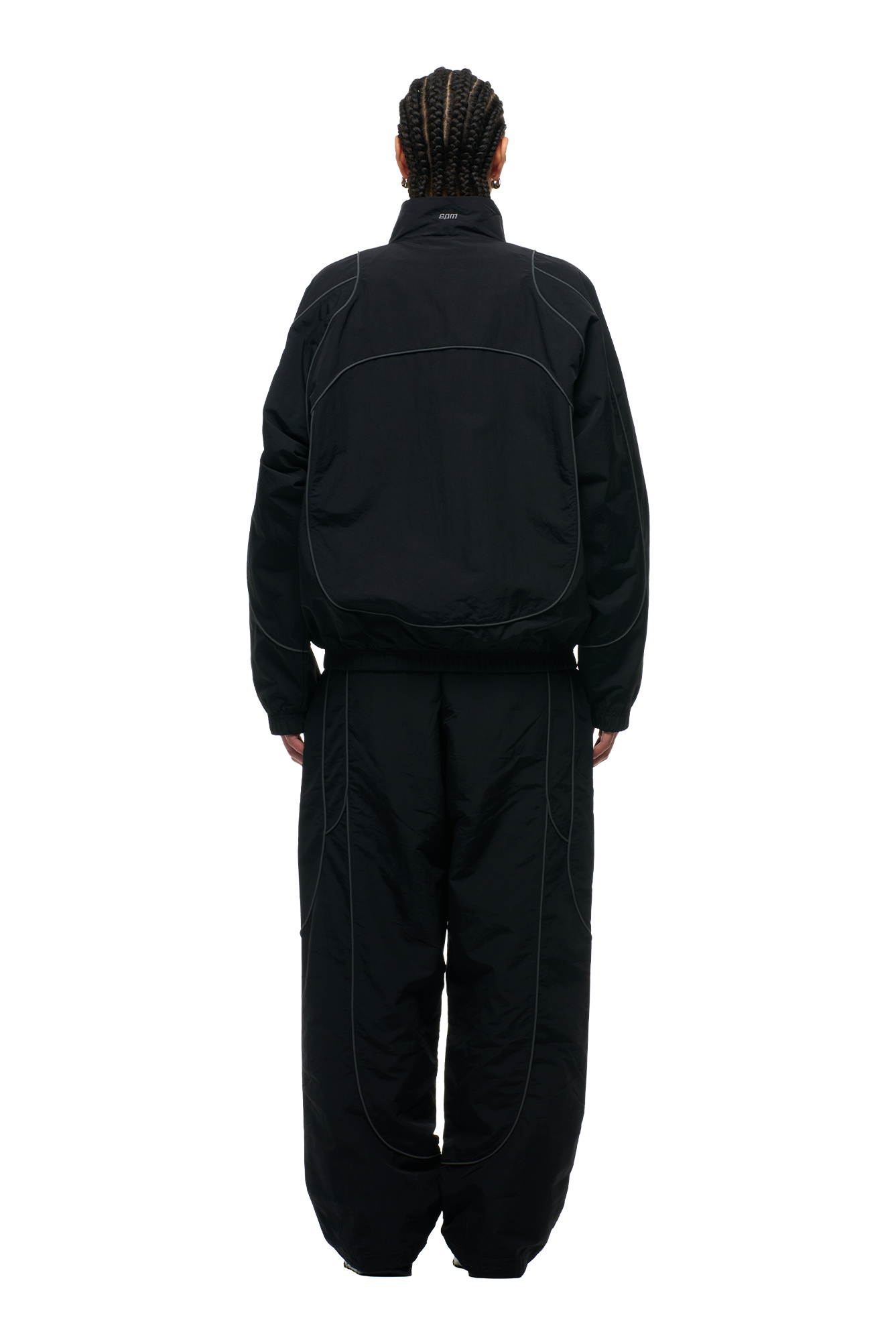 SOLID EVERYDAY TRACK JACKET BLACK