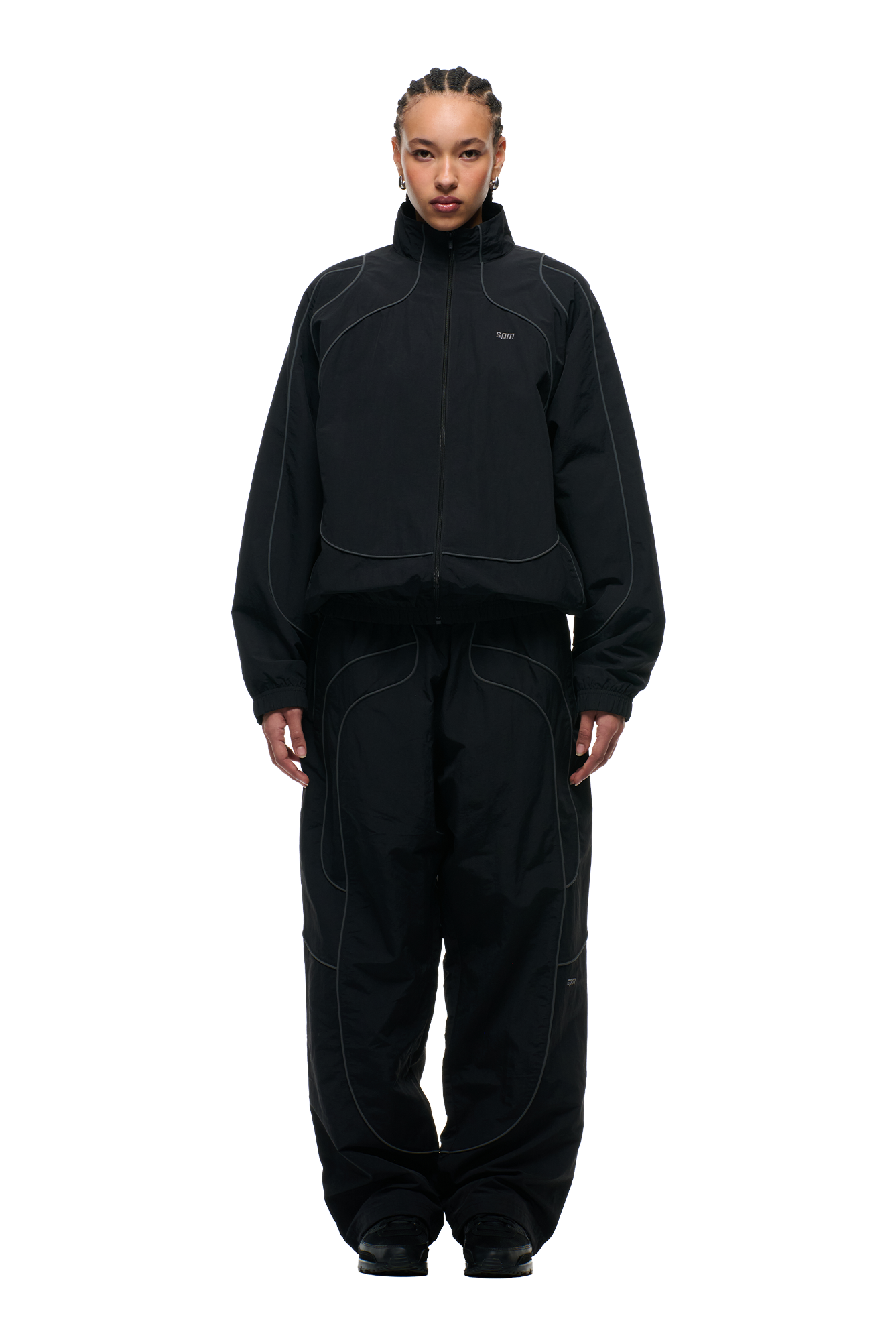 SOLID EVERYDAY TRACK JACKET BLACK