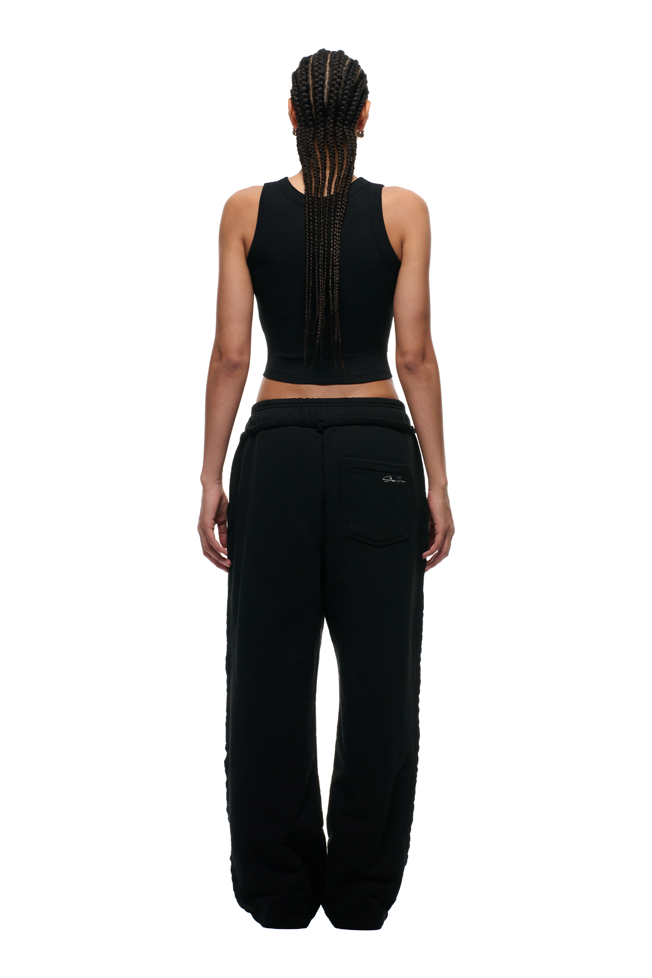 OPEN EDGE JOGGER BLACK