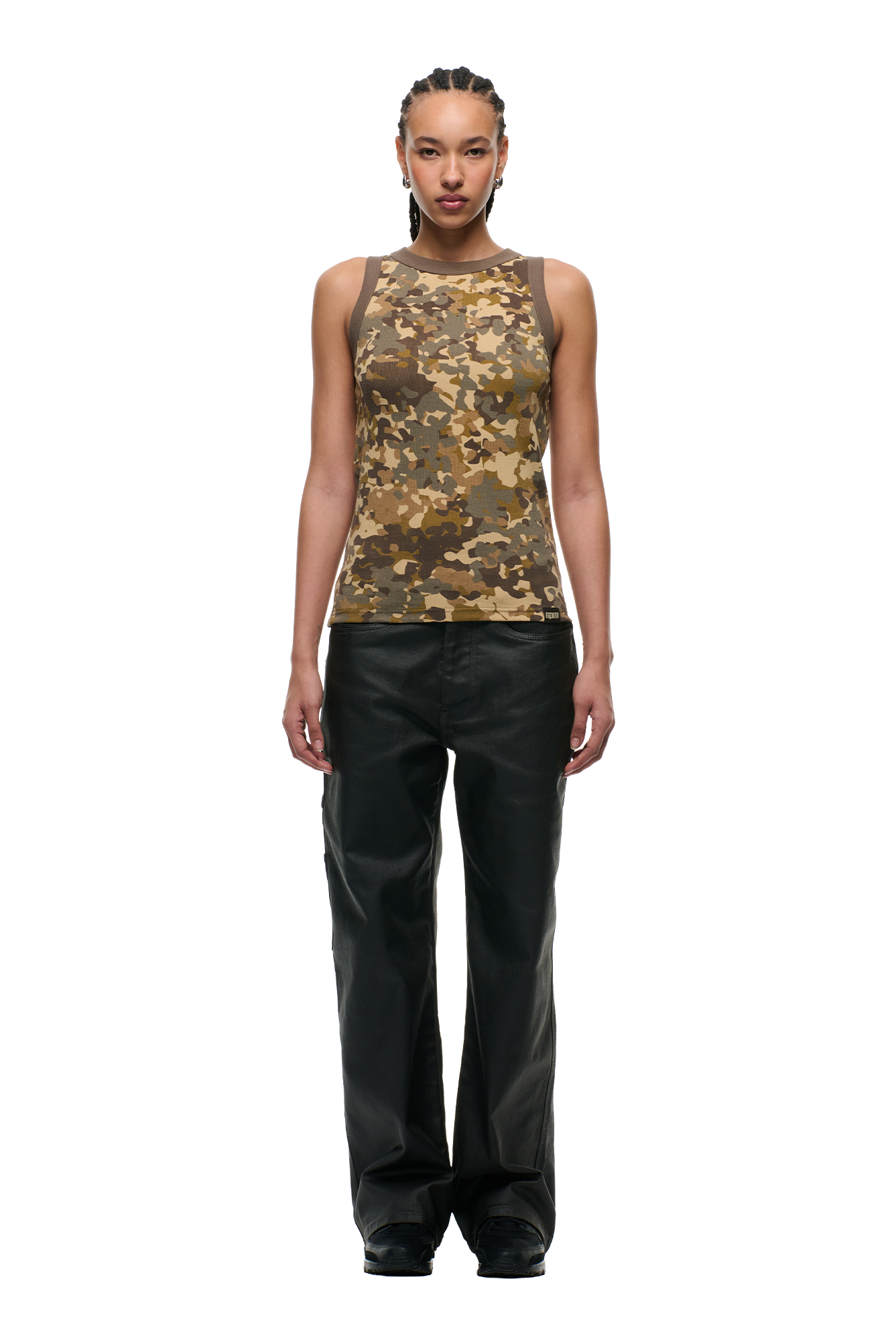 FLECKTARN TANKTOP SAND