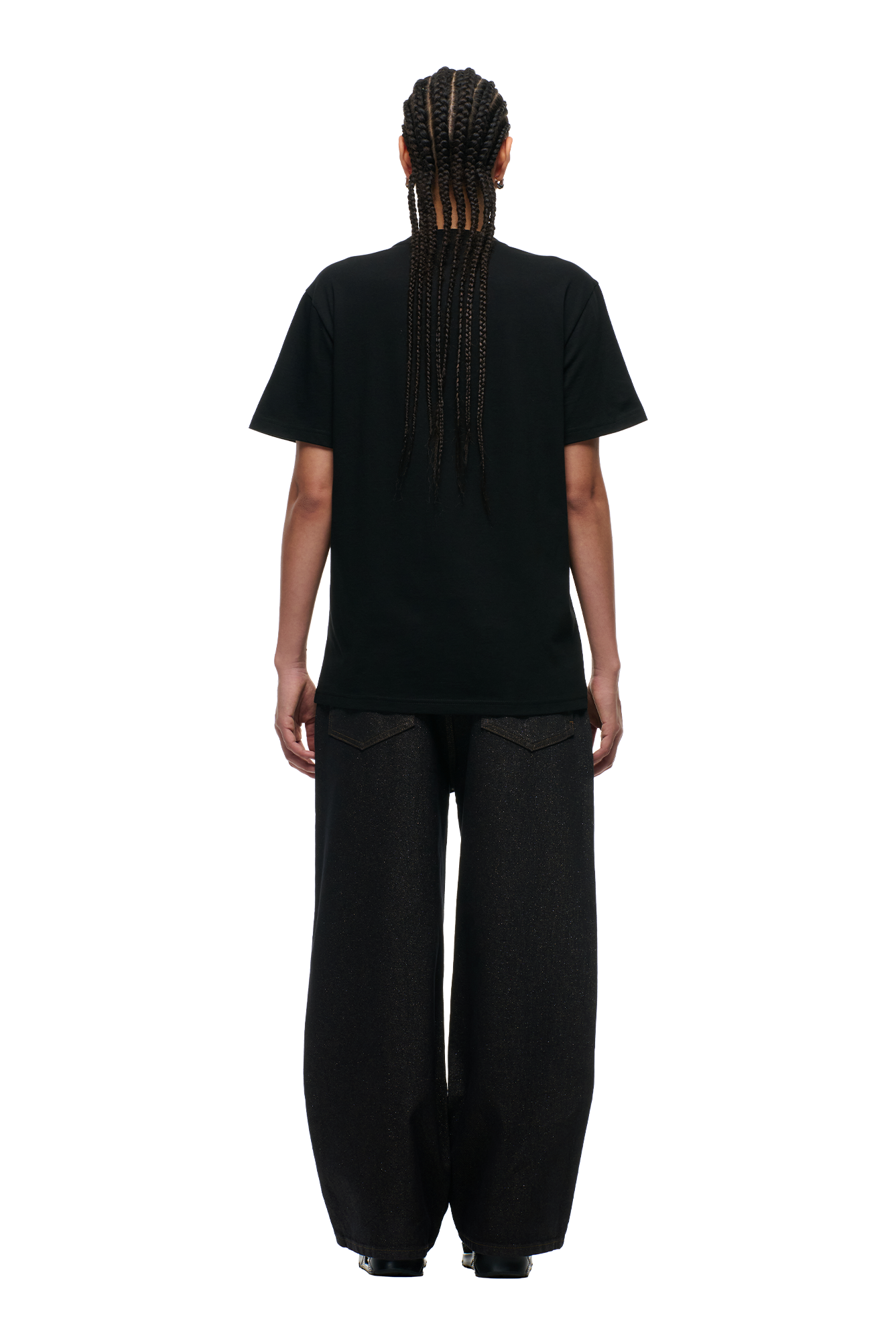 DOWN UNDER COLLEGE T-SHIRT BLACK