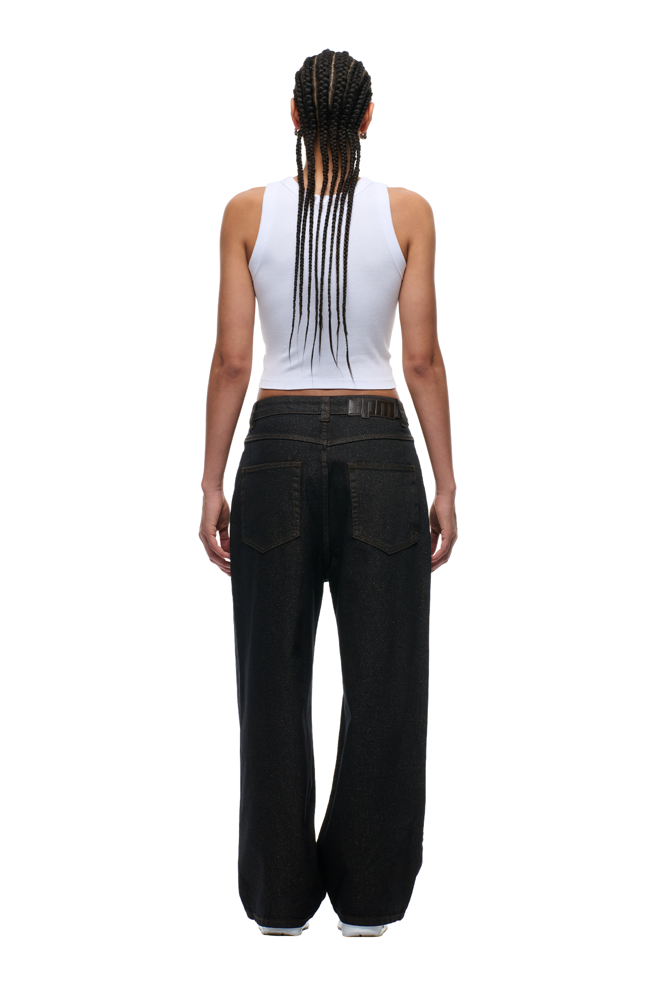 X-TRA WIDE DENIM RUSTY GLITTER