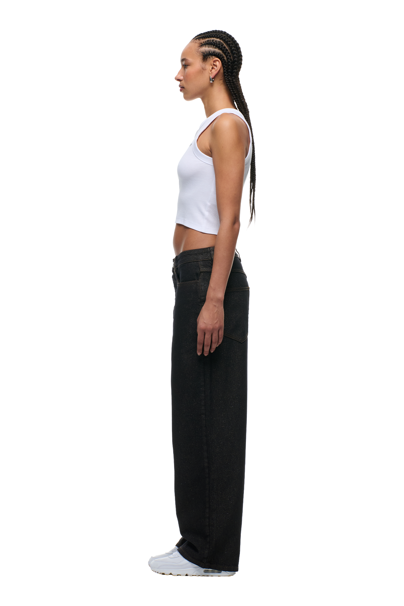 X-TRA WIDE DENIM RUSTY GLITTER