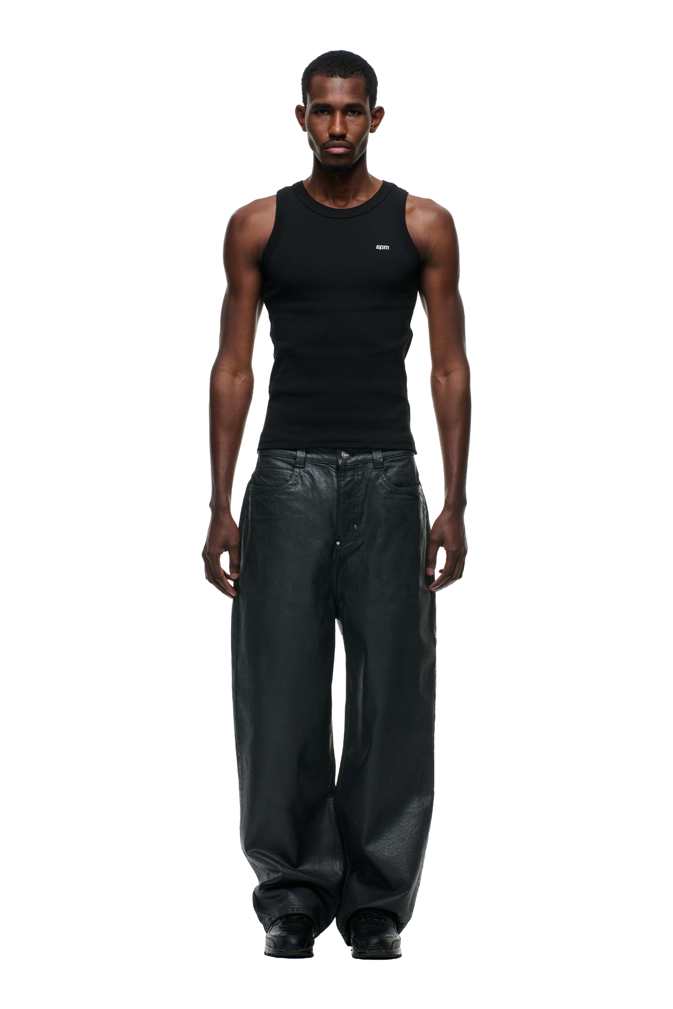 X-TRA WIDE COATED DENIM DARK CHROME