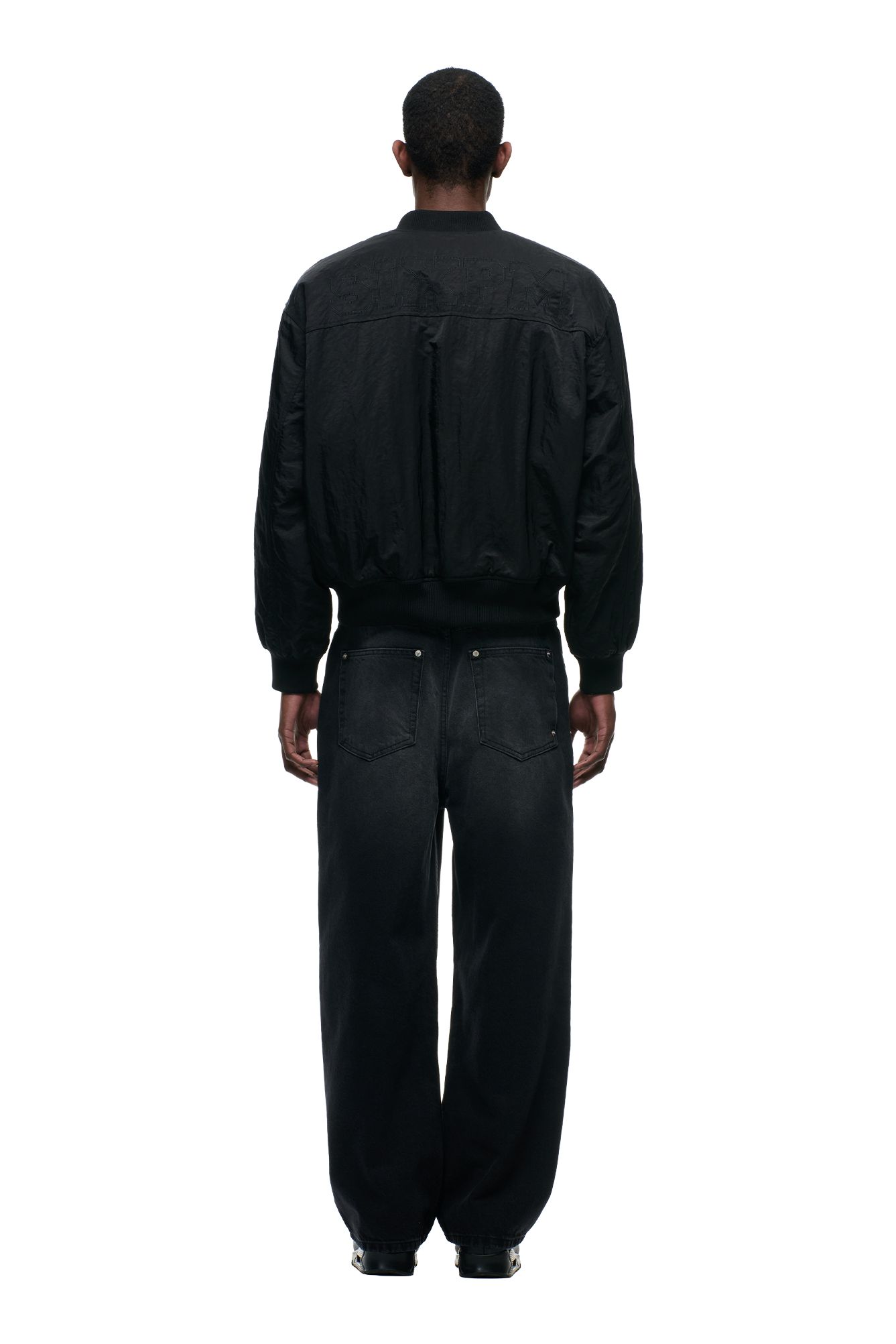 MA-6 NYLON BOMBER BLACK