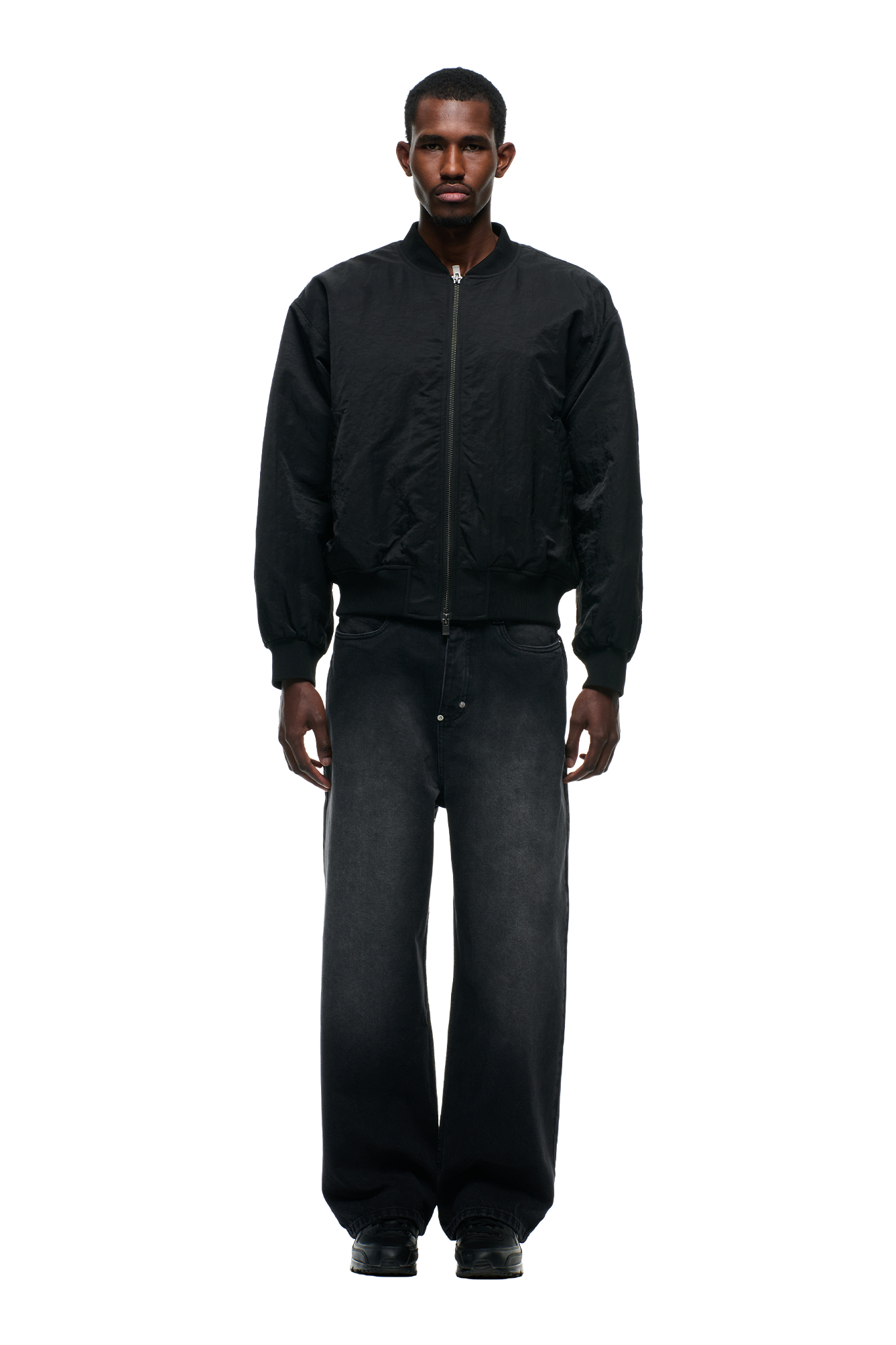 MA-6 NYLON BOMBER BLACK