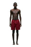 6PM+ SWIM SHORTS WINE RED