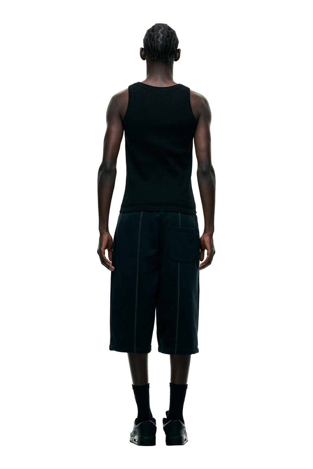 WIDE RIB TANKTOP BLACK