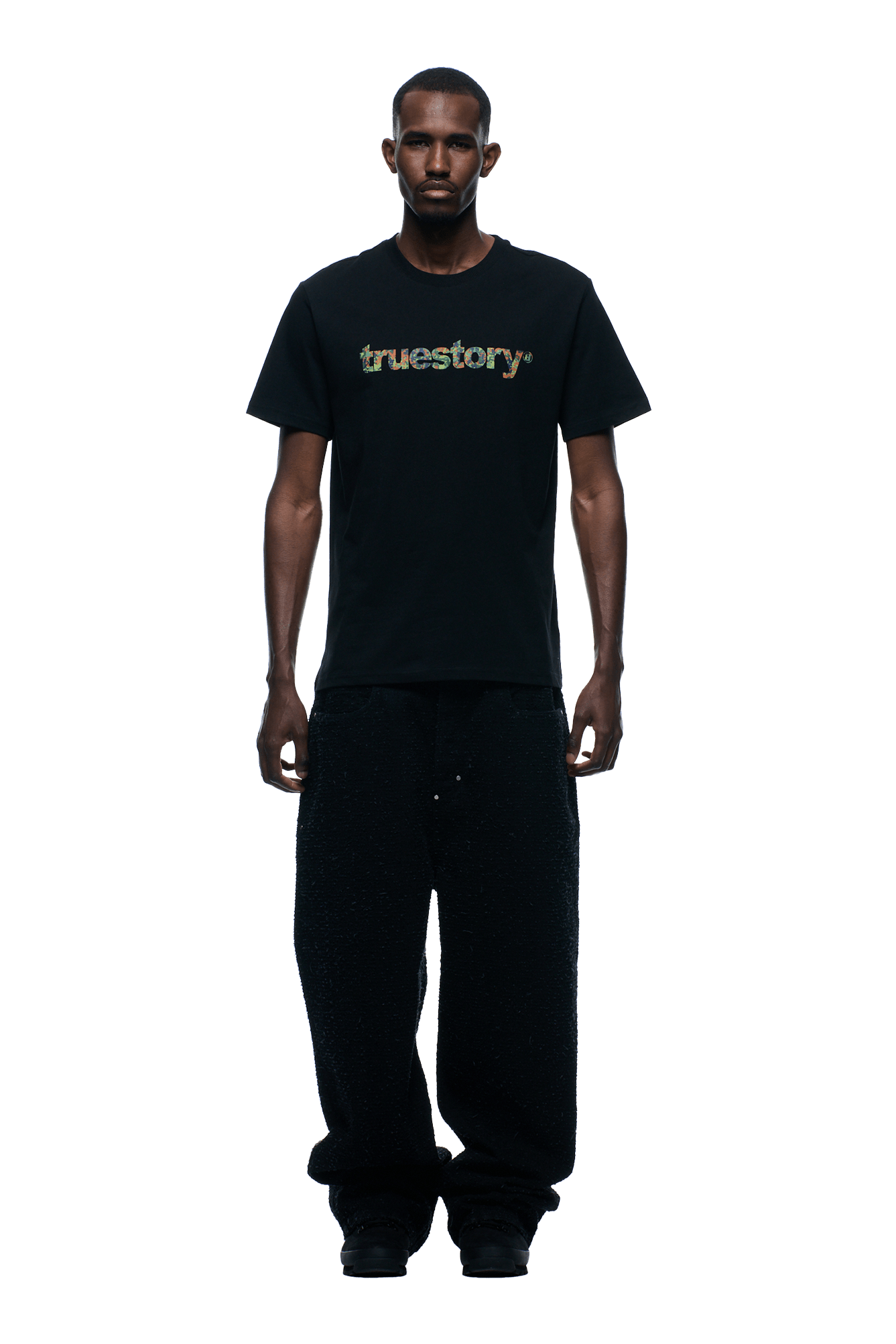 TRUE STORY T-SHIRT BLACK