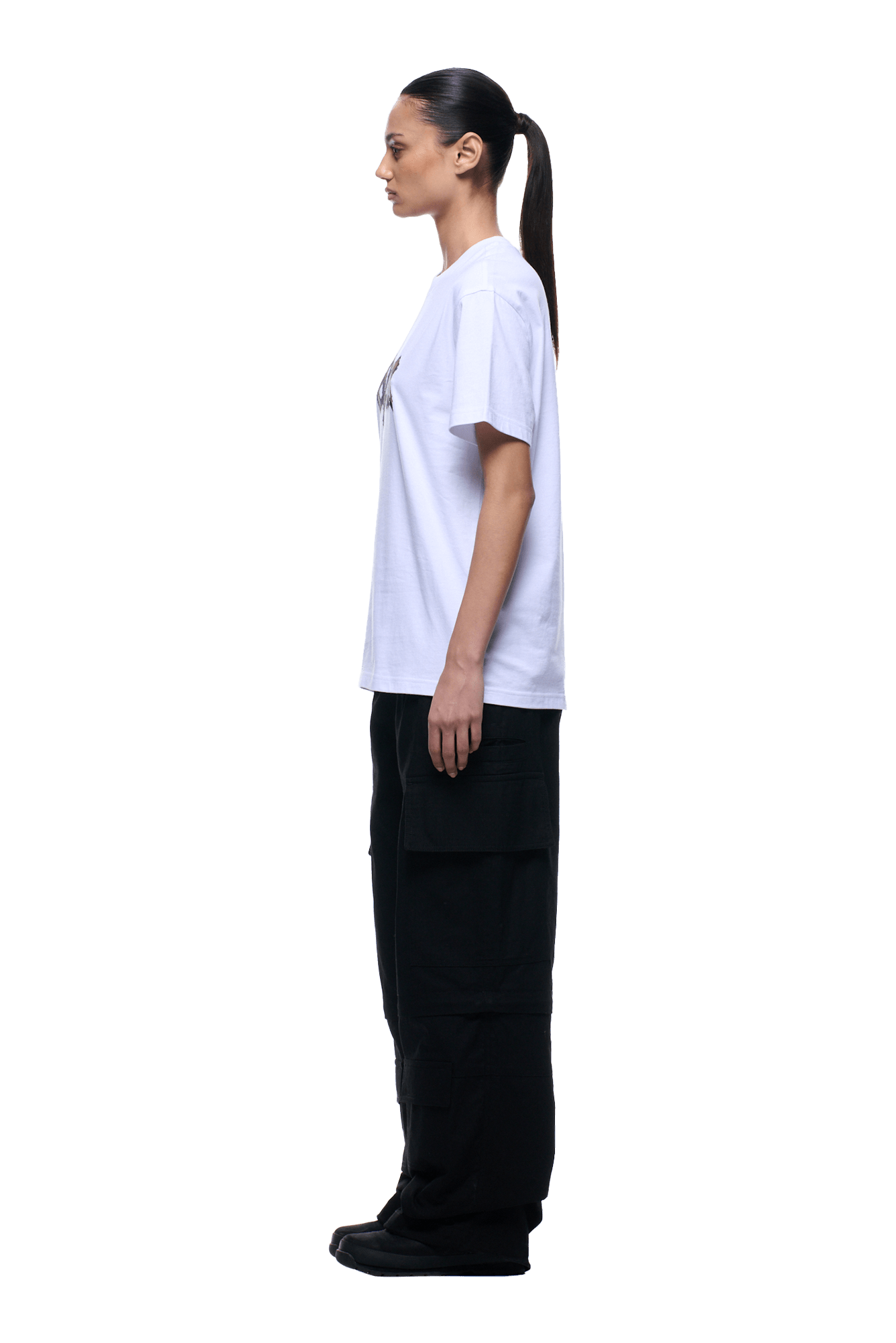 OLD ENGLISH CAMO TEE WHITE