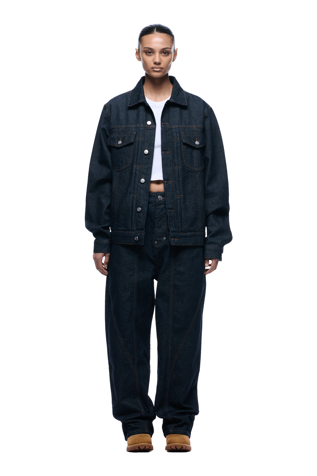 TYPE 6 DENIM JACKET BLUE RAW