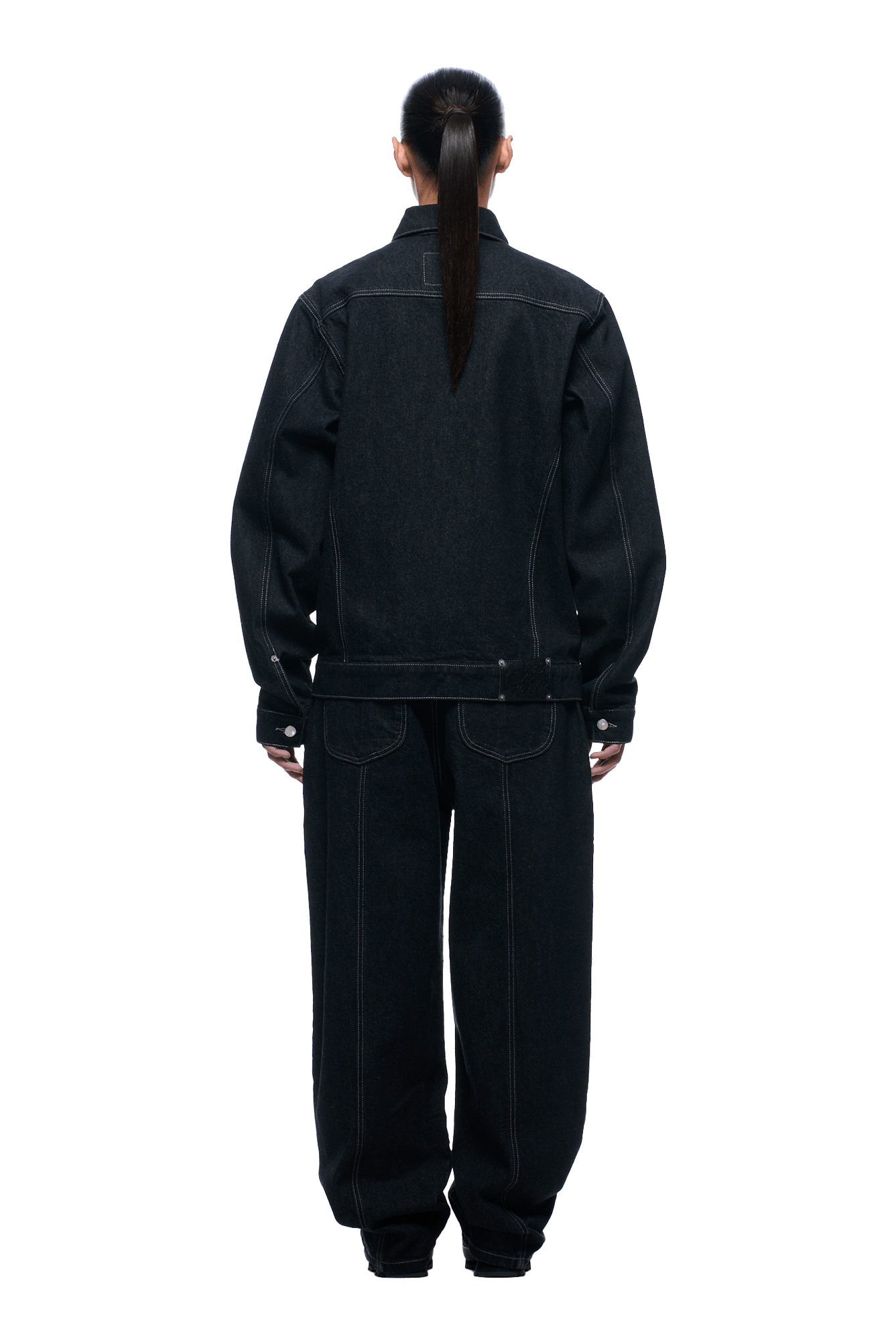 TYPE 6 DENIM JACKET BLACK RAW