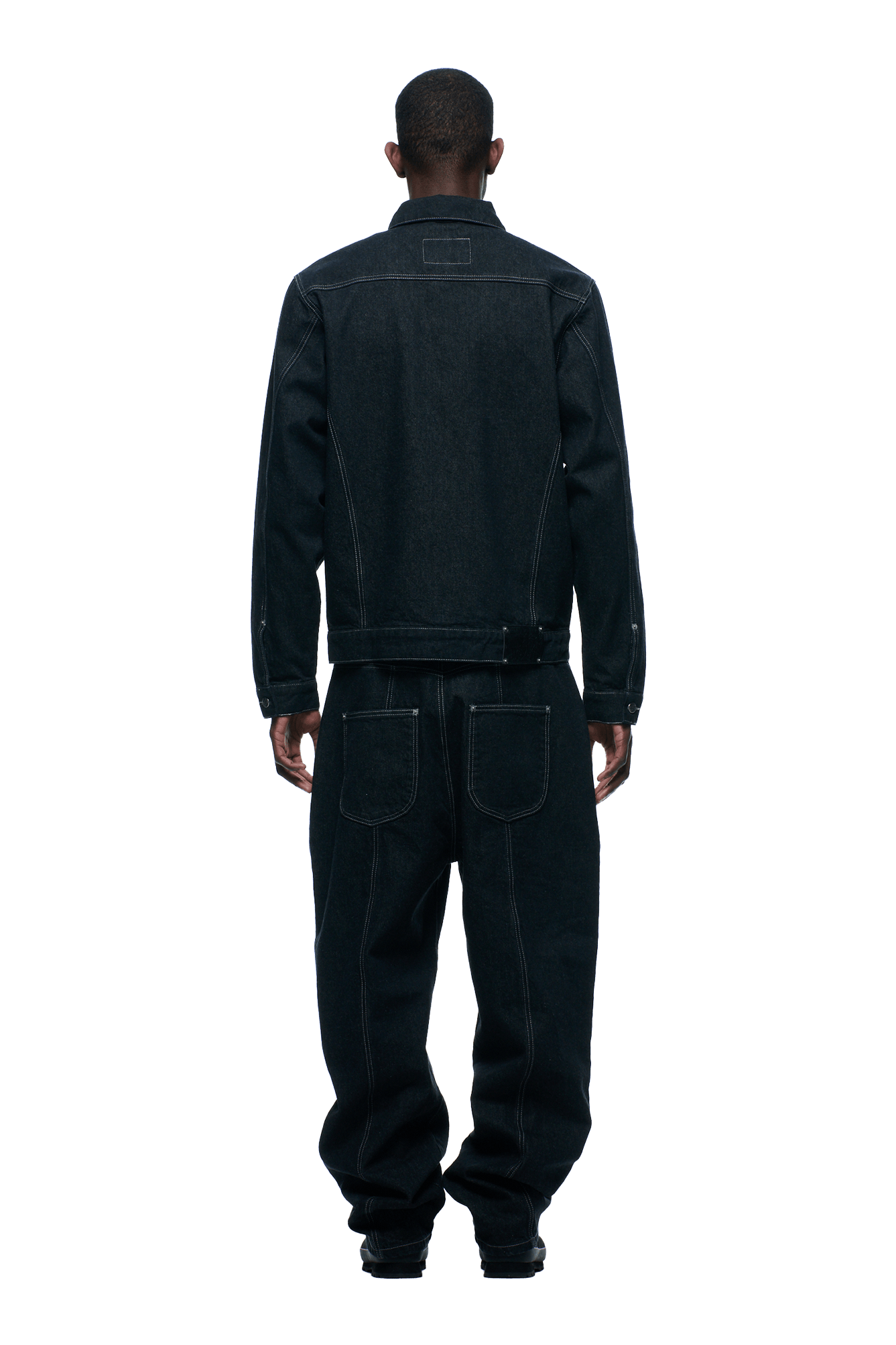 TYPE 6 DENIM JACKET BLACK RAW