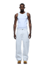 WAX COATED DENIM WHITE