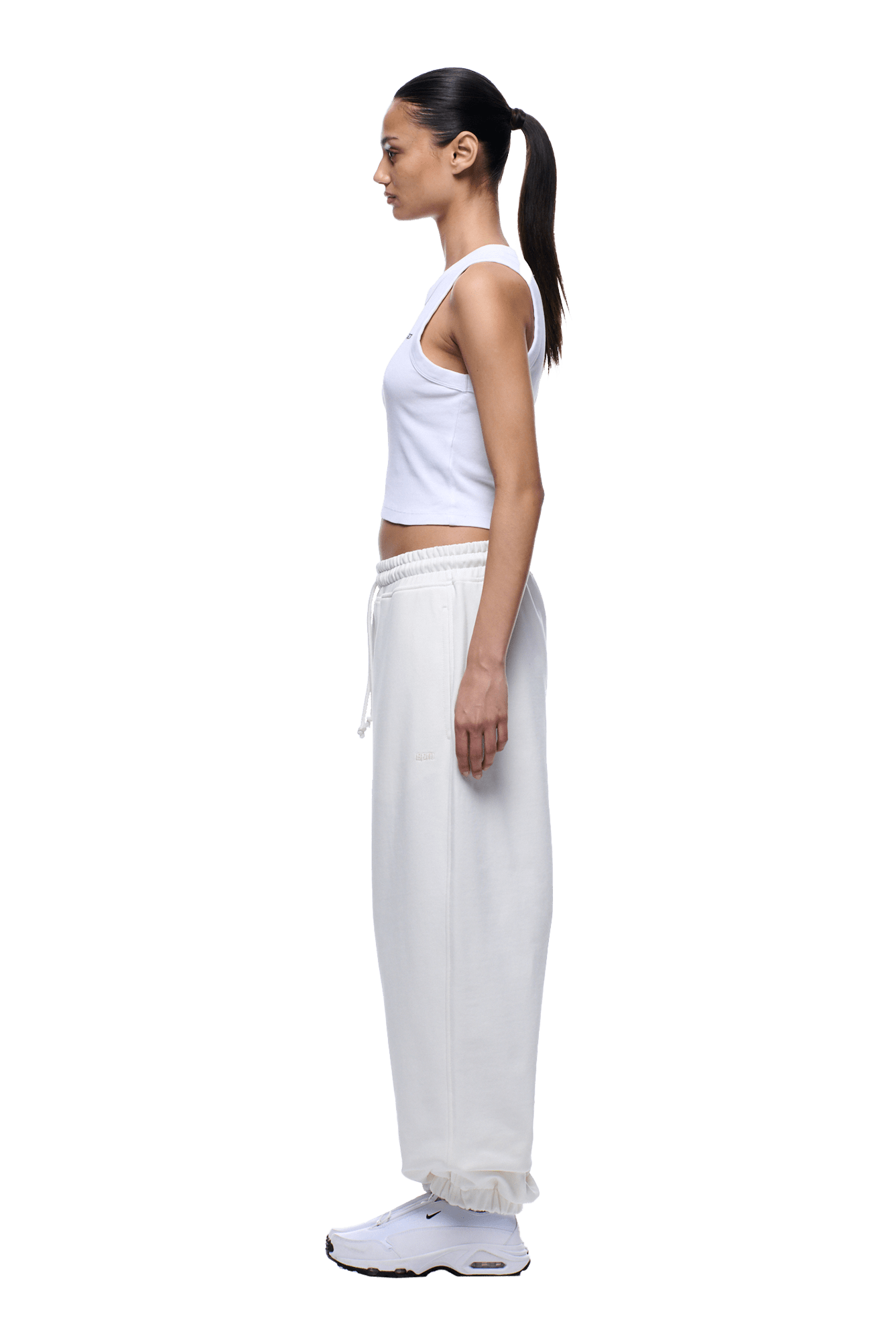 SUPER WIDE JOGGER COCONUT WHITE
