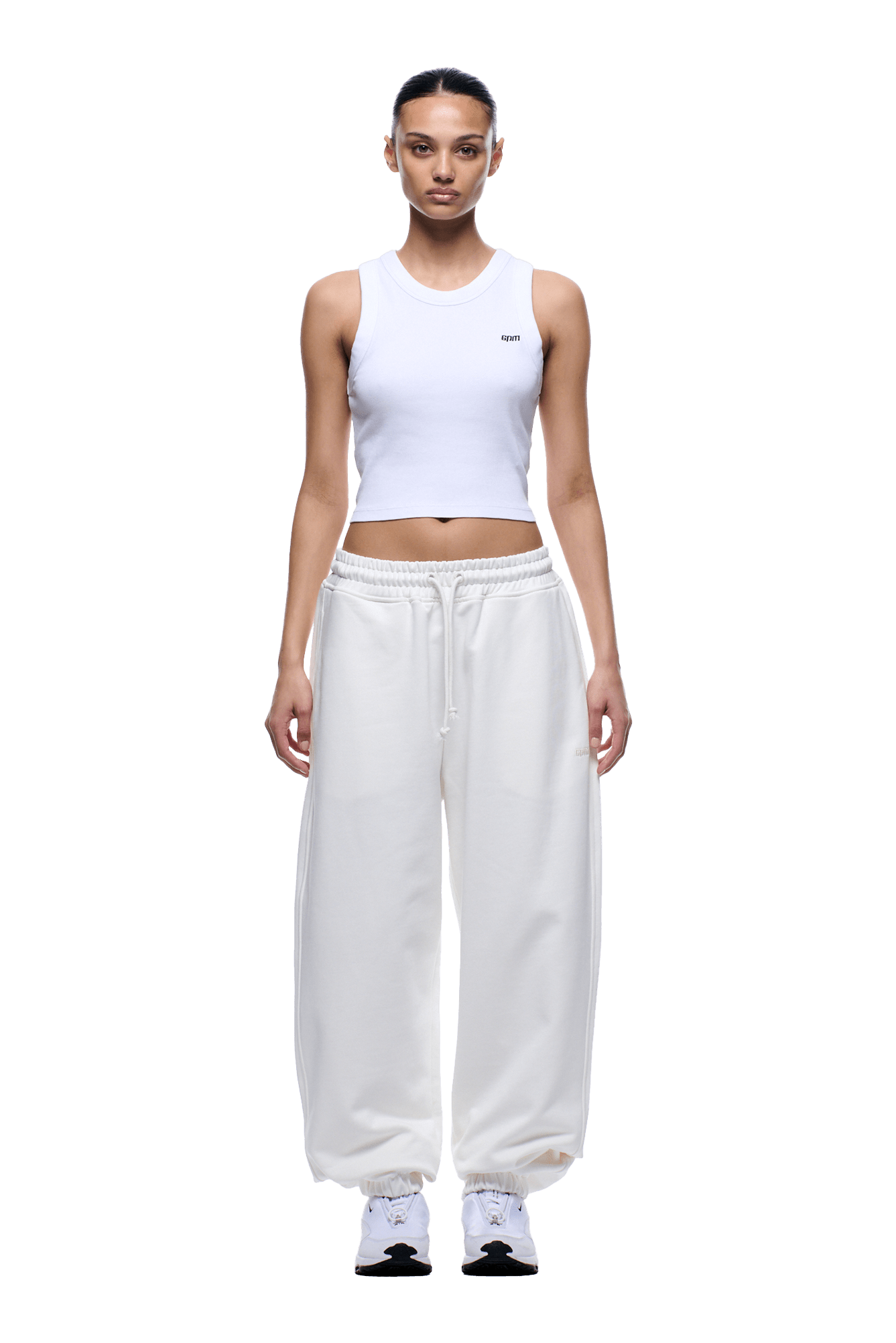 SUPER WIDE JOGGER COCONUT WHITE