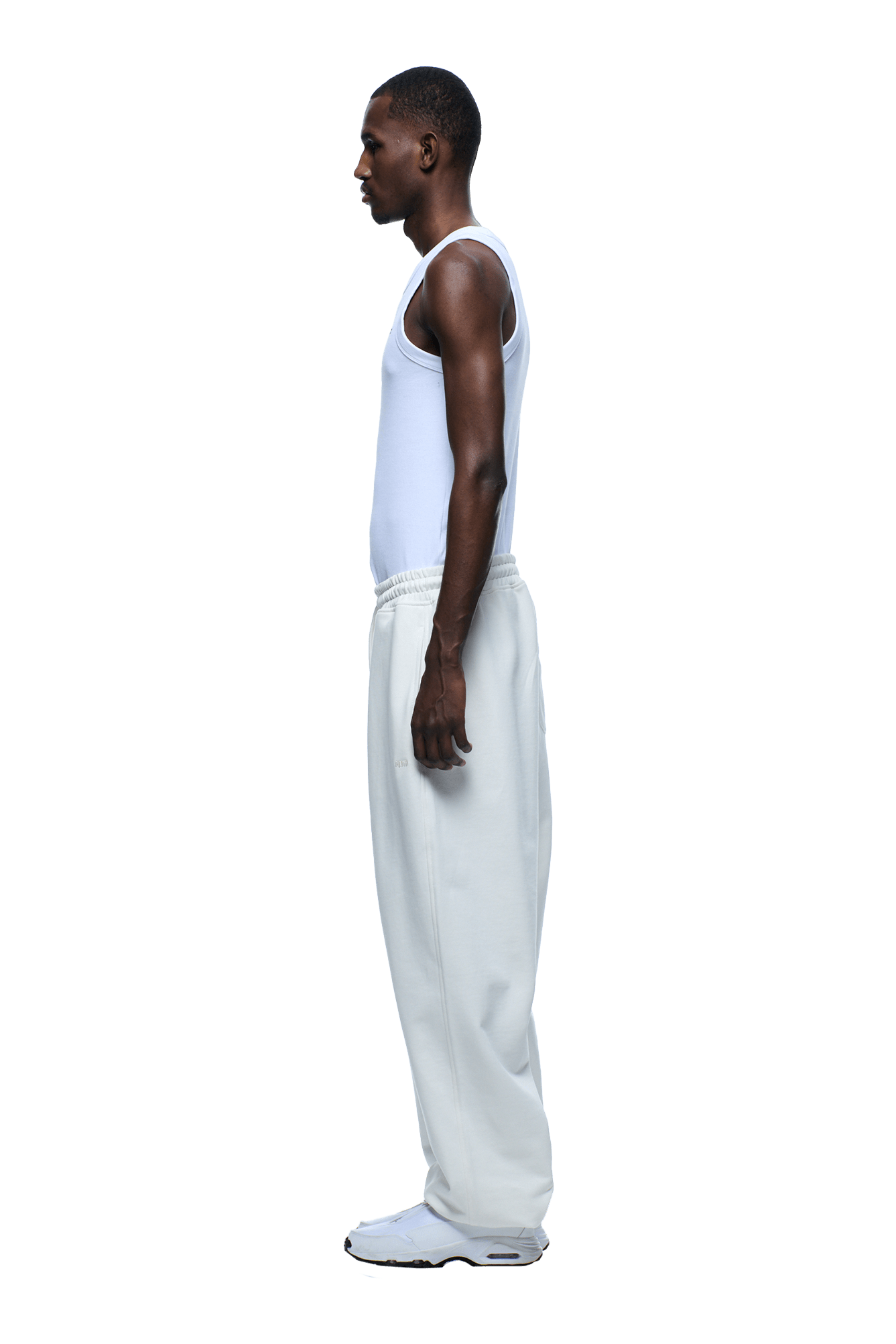 SUPER WIDE JOGGER COCONUT WHITE